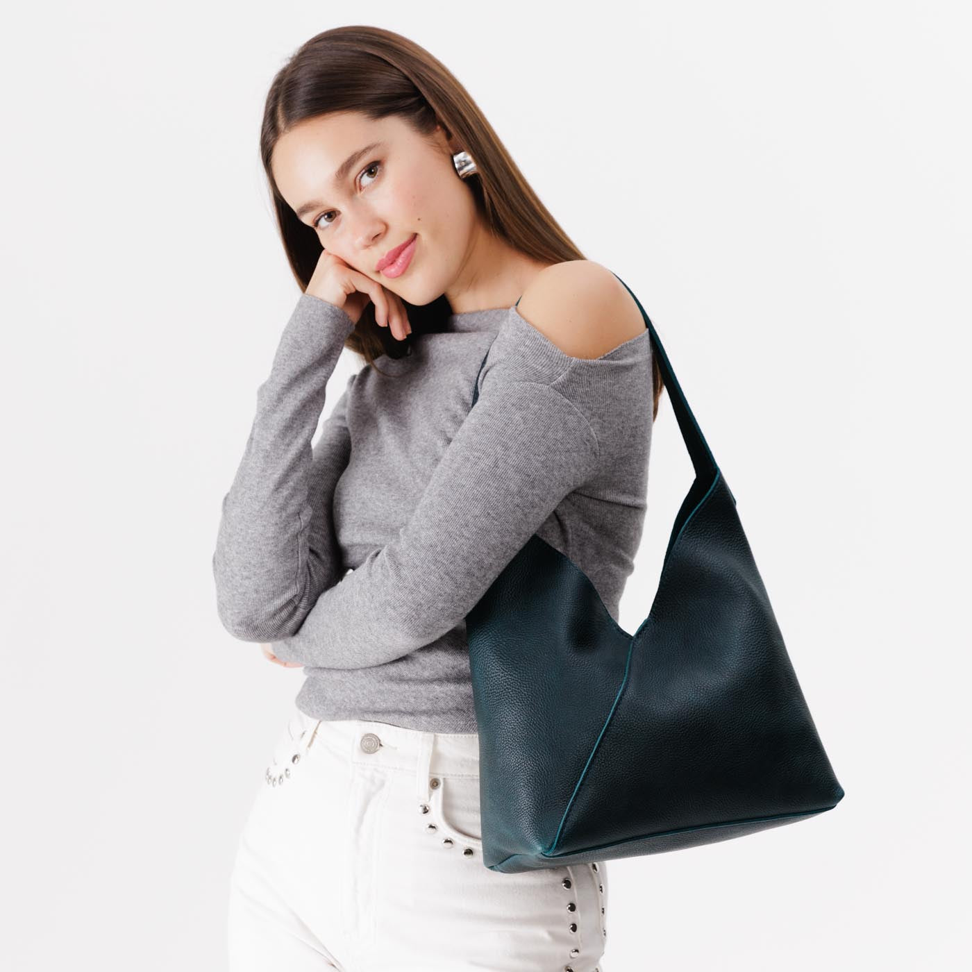 Crossbody Shoulder Bag with Magnetic Closure | Naomi
