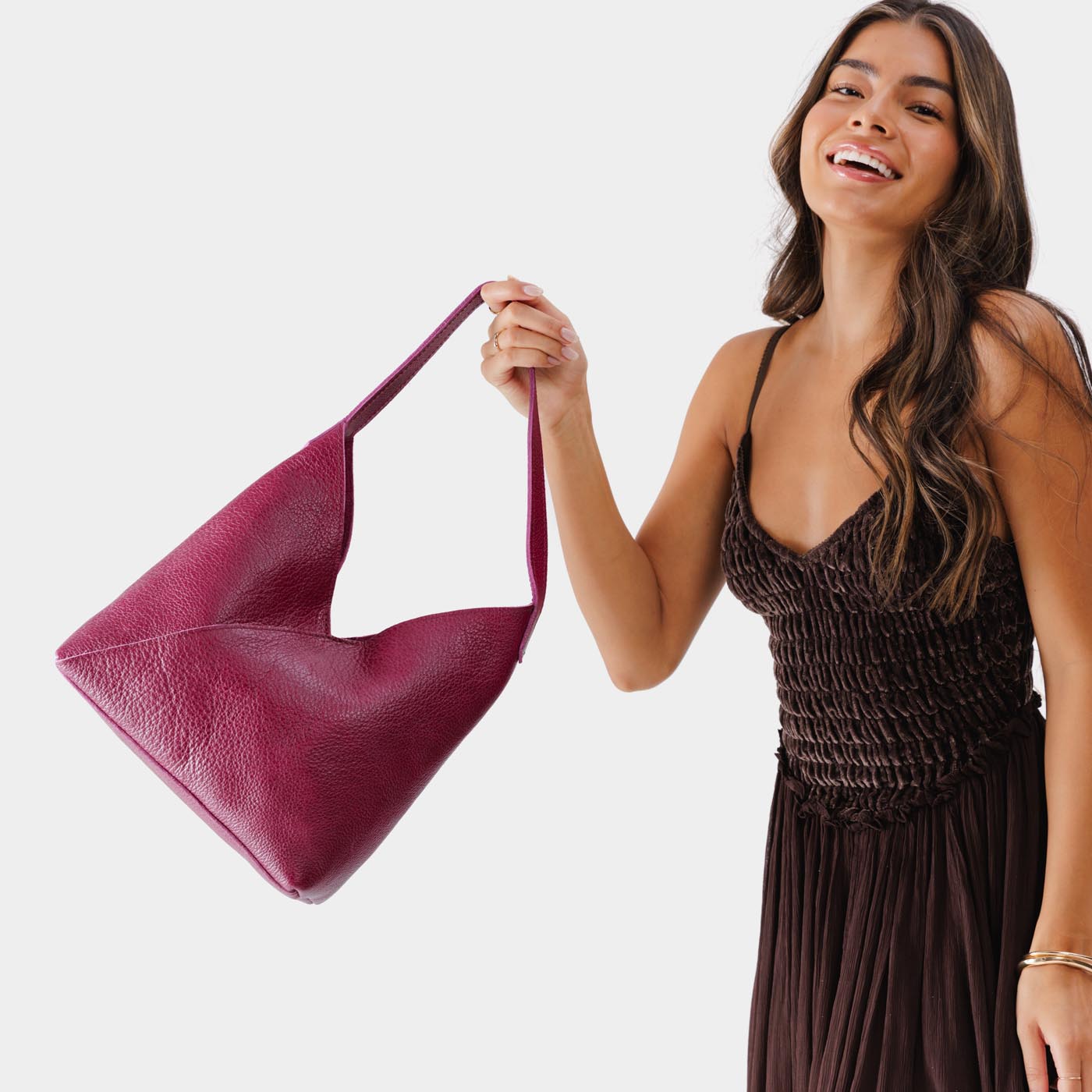 Crossbody Shoulder Bag with Magnetic Closure | Naomi