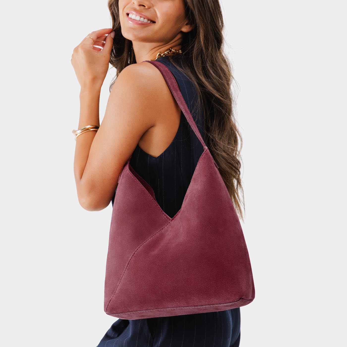 Crossbody Shoulder Bag with Magnetic Closure | Naomi