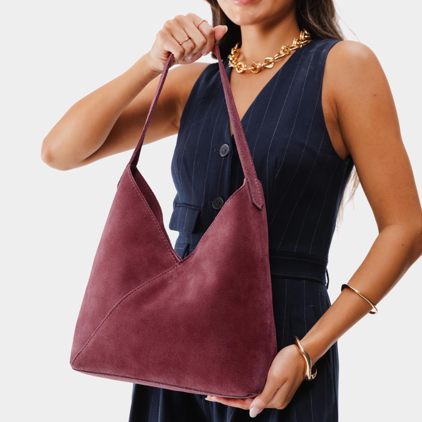 Crossbody Shoulder Bag with Magnetic Closure | Naomi