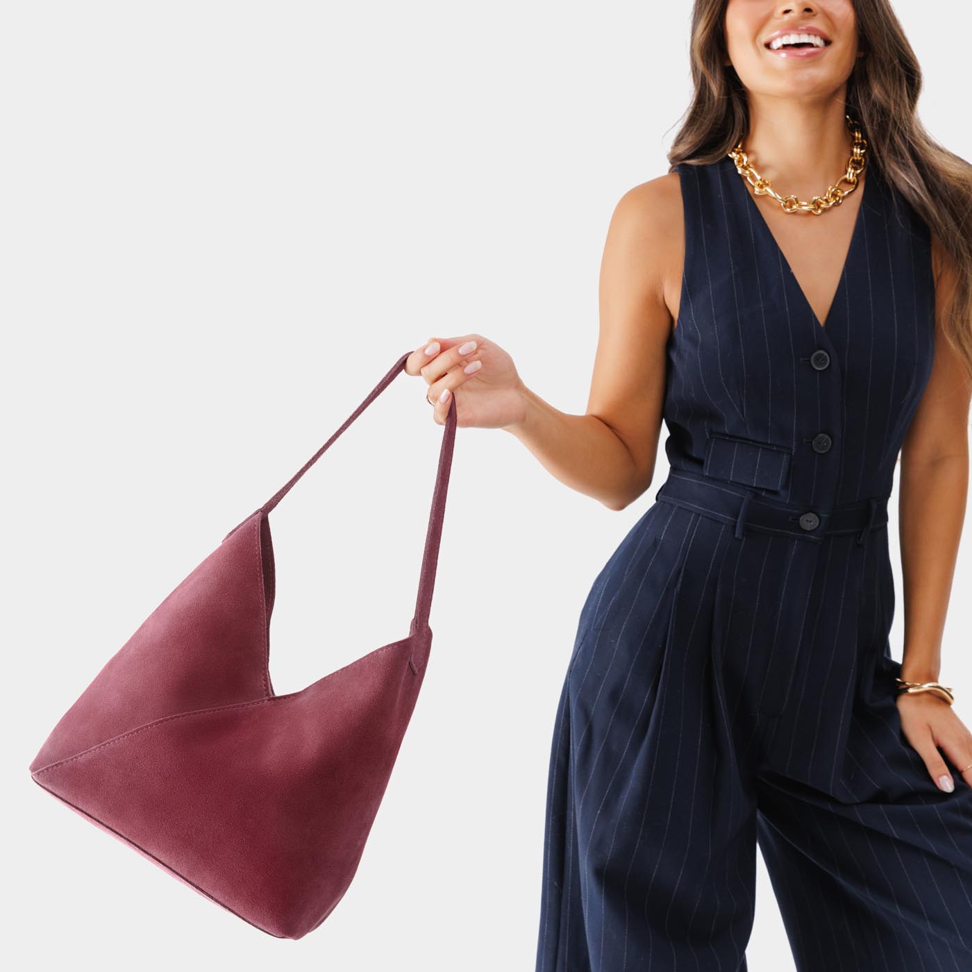 Crossbody Shoulder Bag with Magnetic Closure | Naomi