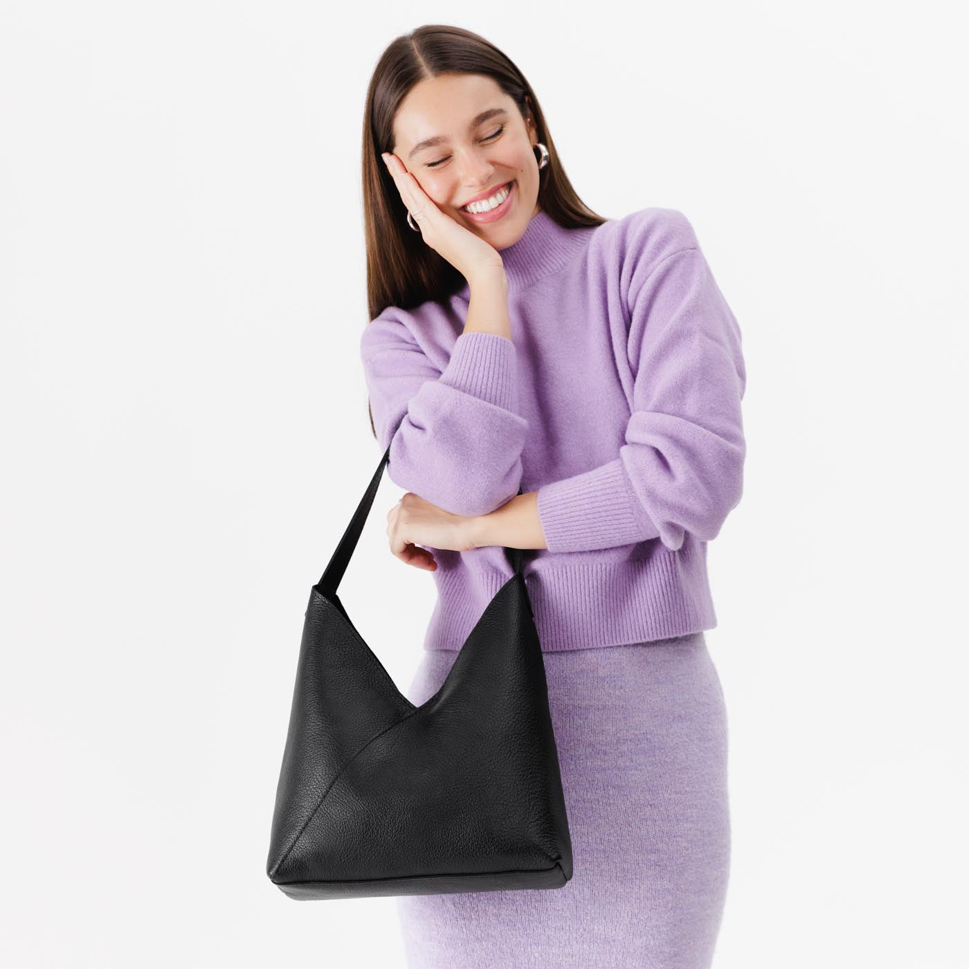 Crossbody Shoulder Bag with Magnetic Closure | Naomi