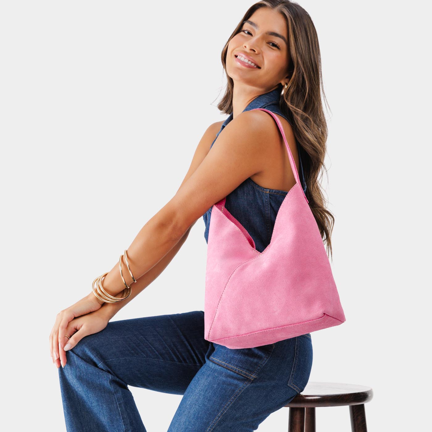 Crossbody Shoulder Bag with Magnetic Closure | Naomi