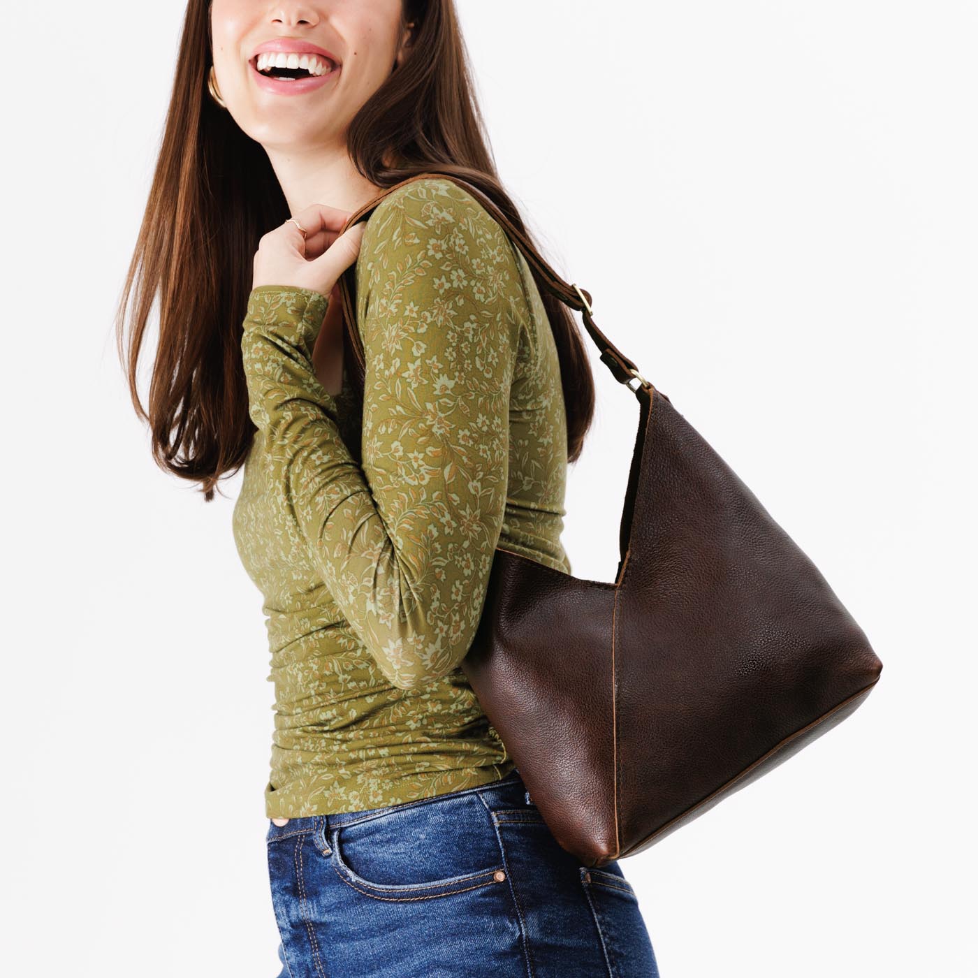 Crossbody Shoulder Bag with Magnetic Closure | Naomi
