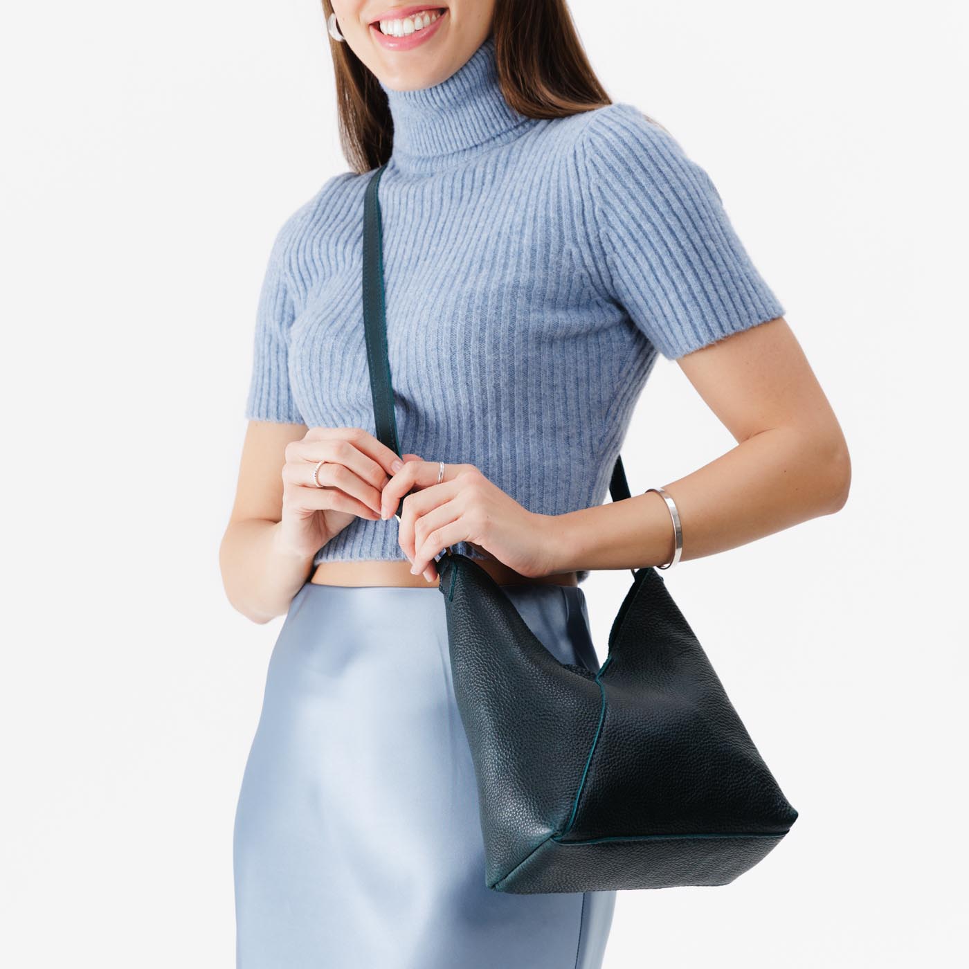 Crossbody Shoulder Bag with Magnetic Closure | Naomi