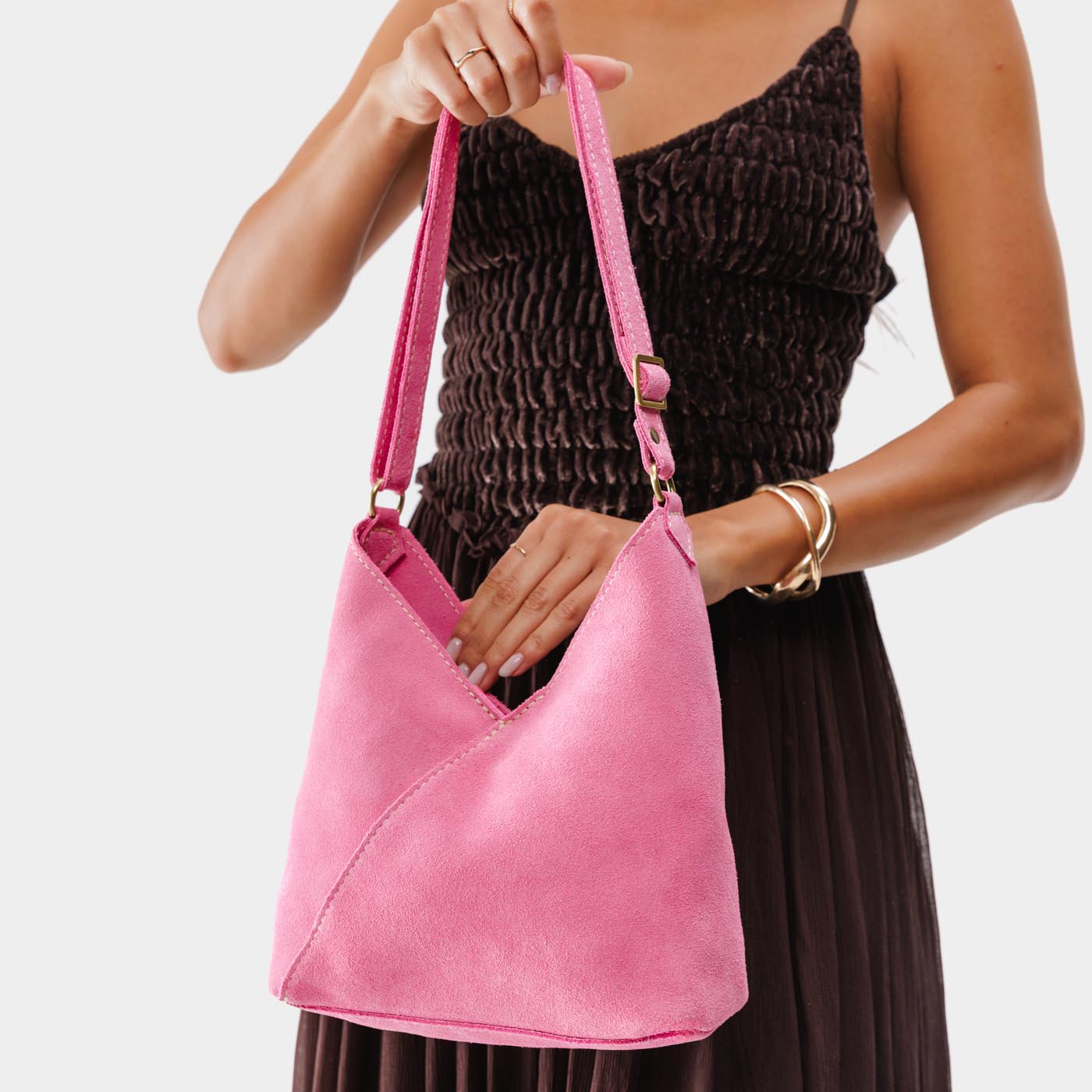 Crossbody Shoulder Bag with Magnetic Closure | Naomi