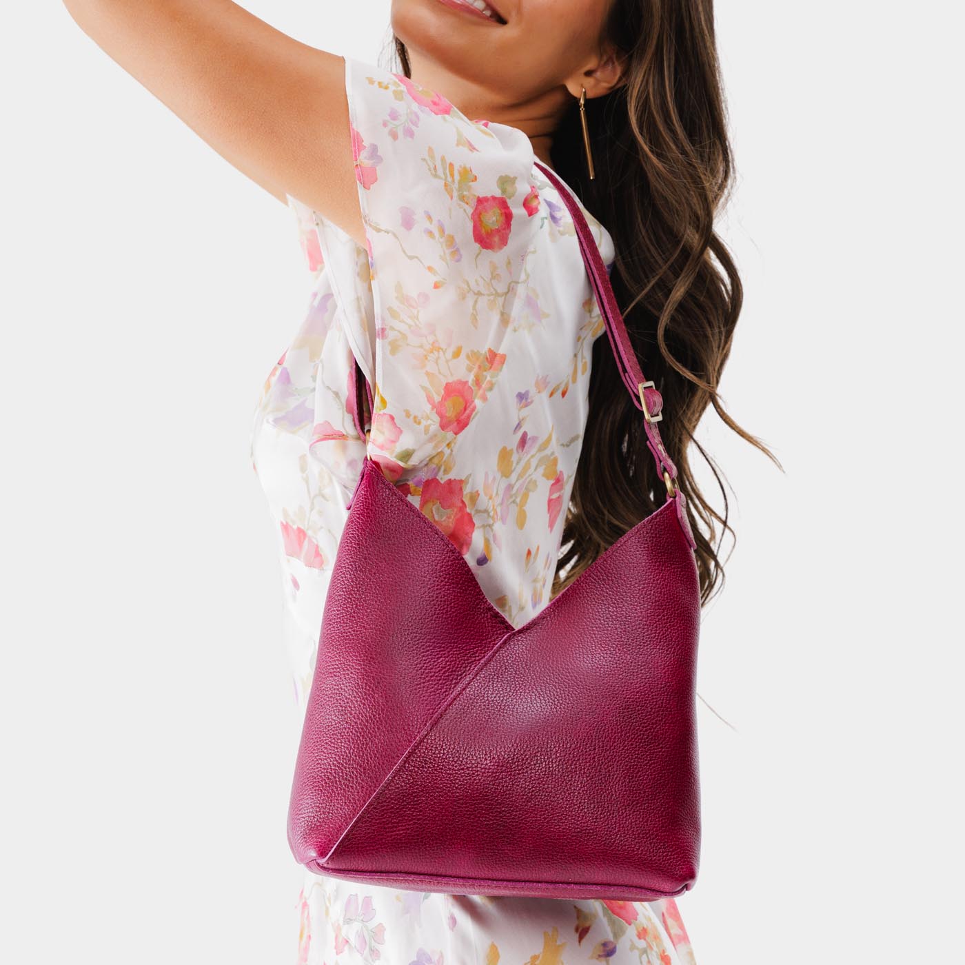 Crossbody Shoulder Bag with Magnetic Closure | Naomi