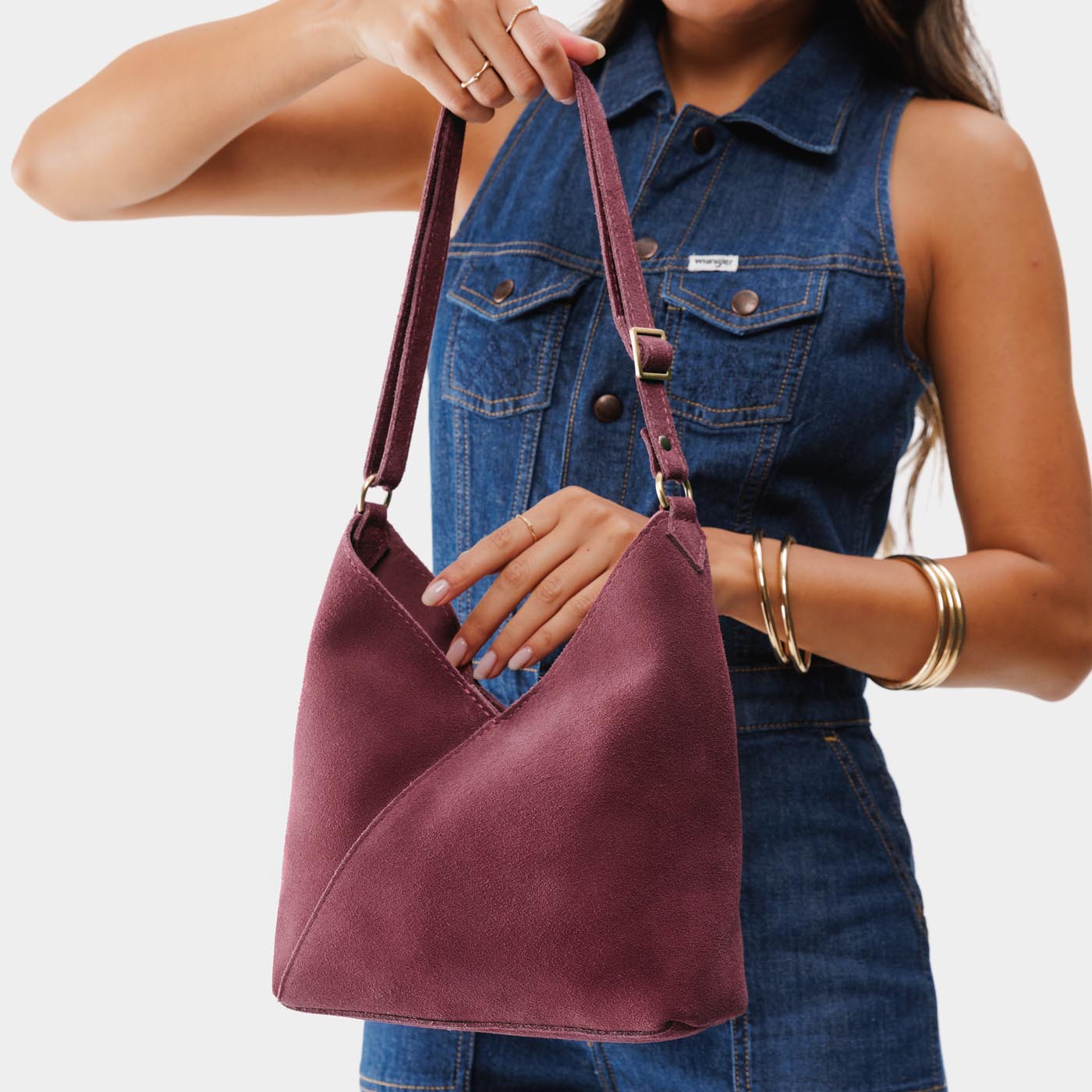 Crossbody Shoulder Bag with Magnetic Closure | Naomi