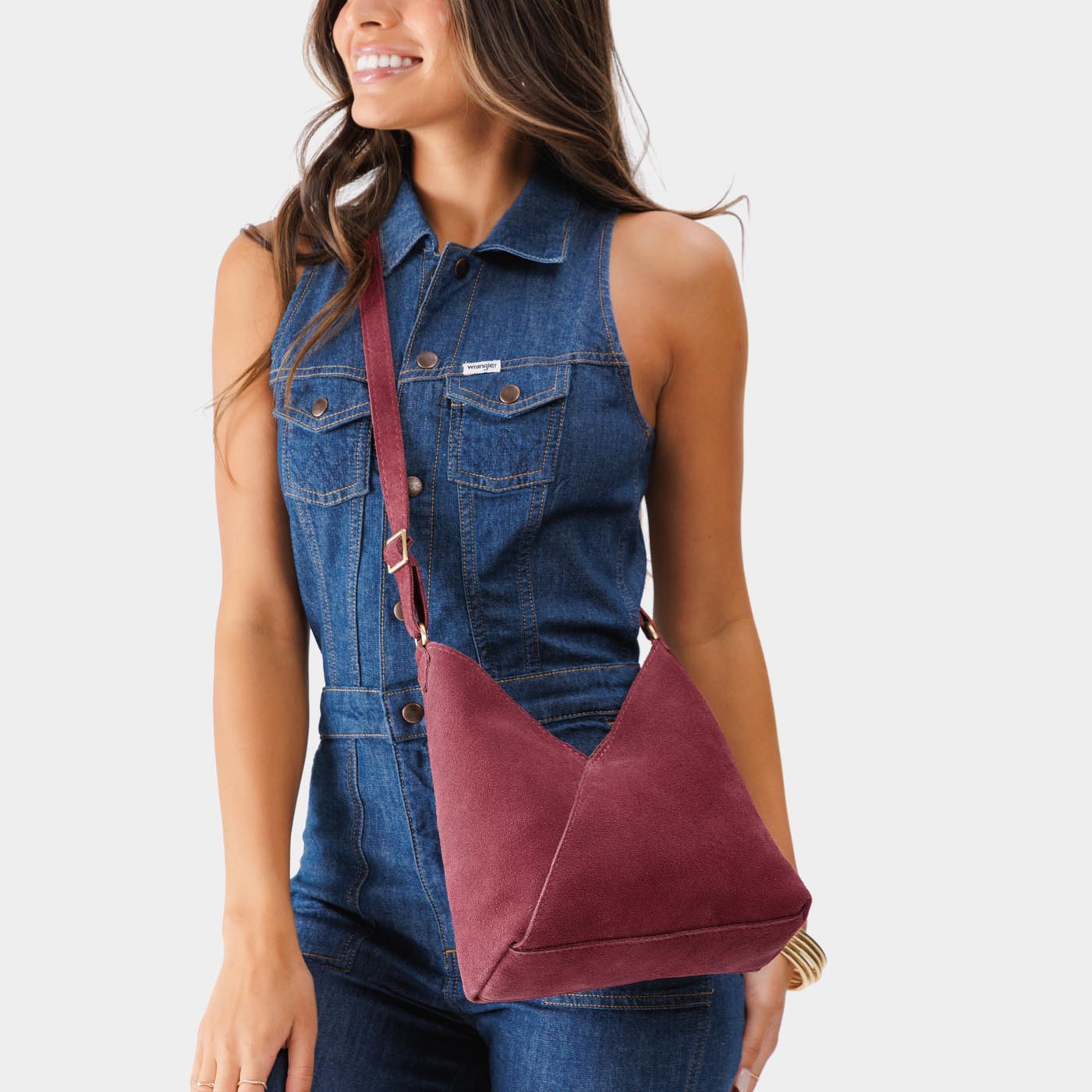 Crossbody Shoulder Bag with Magnetic Closure | Naomi