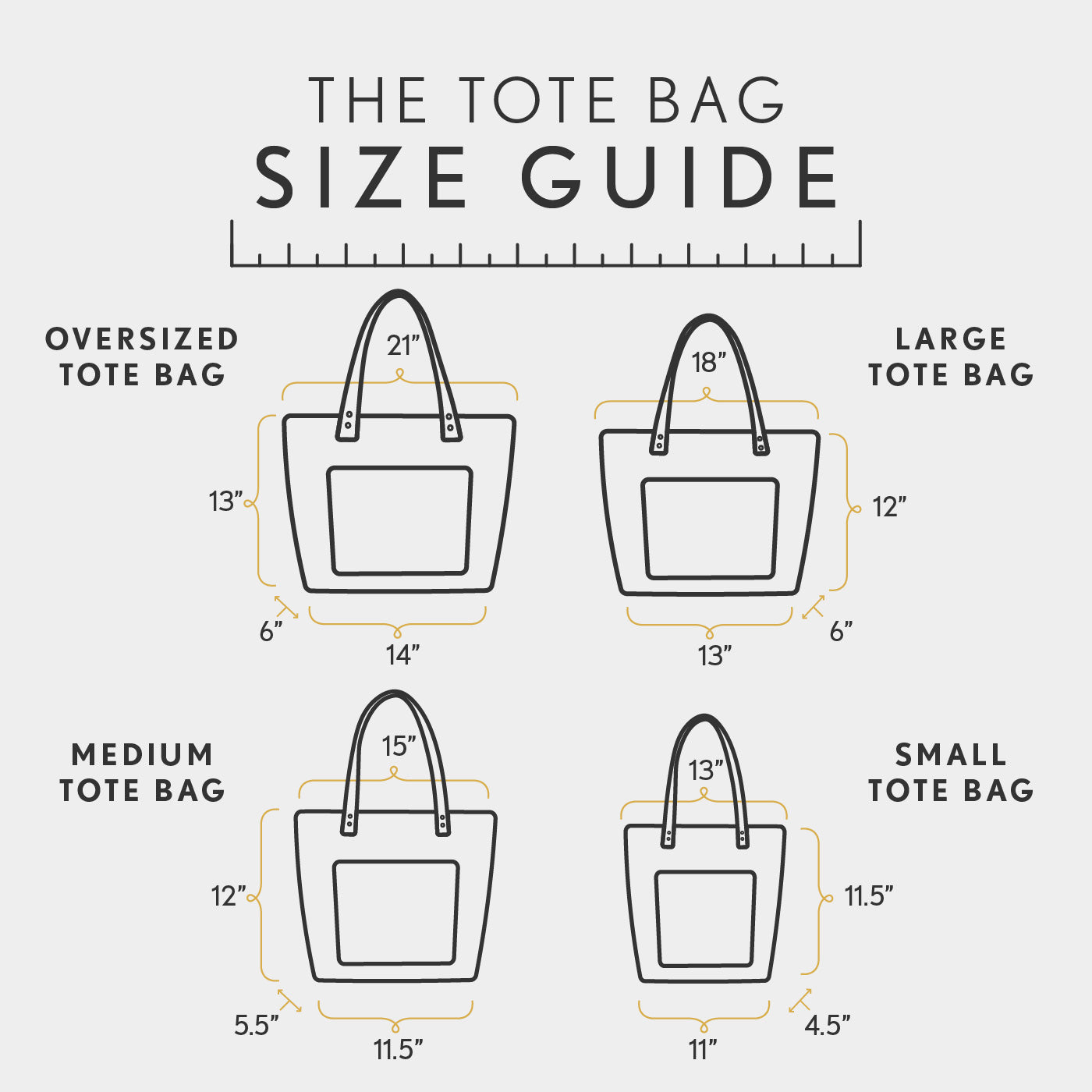 Leather Tote Bag with Exterior Pockets & Key Loop | Classic & Zipper Options