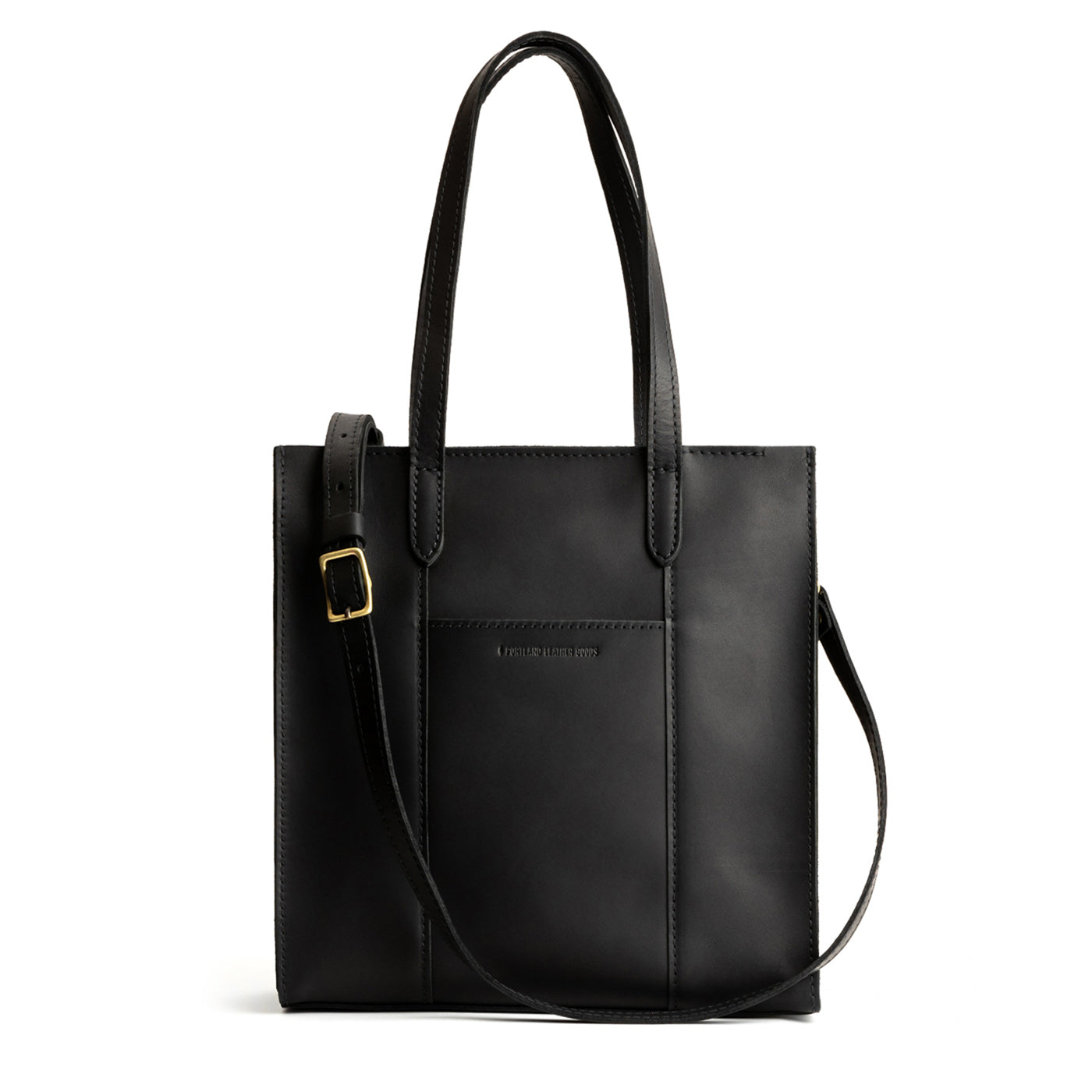 Large Leather Crossbody Tote with Zipper & Pockets | Lola Bag
