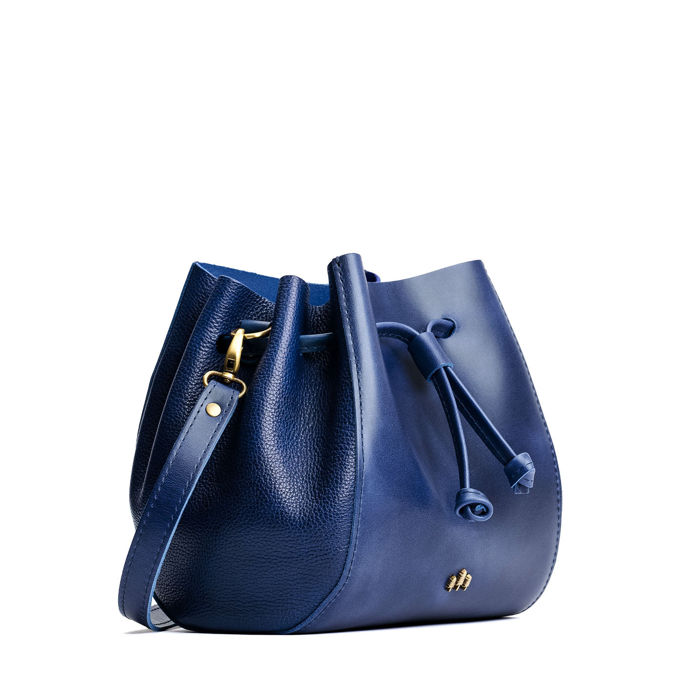 Leather Bucket Bag with Adjustable Crossbody Strap | Nest