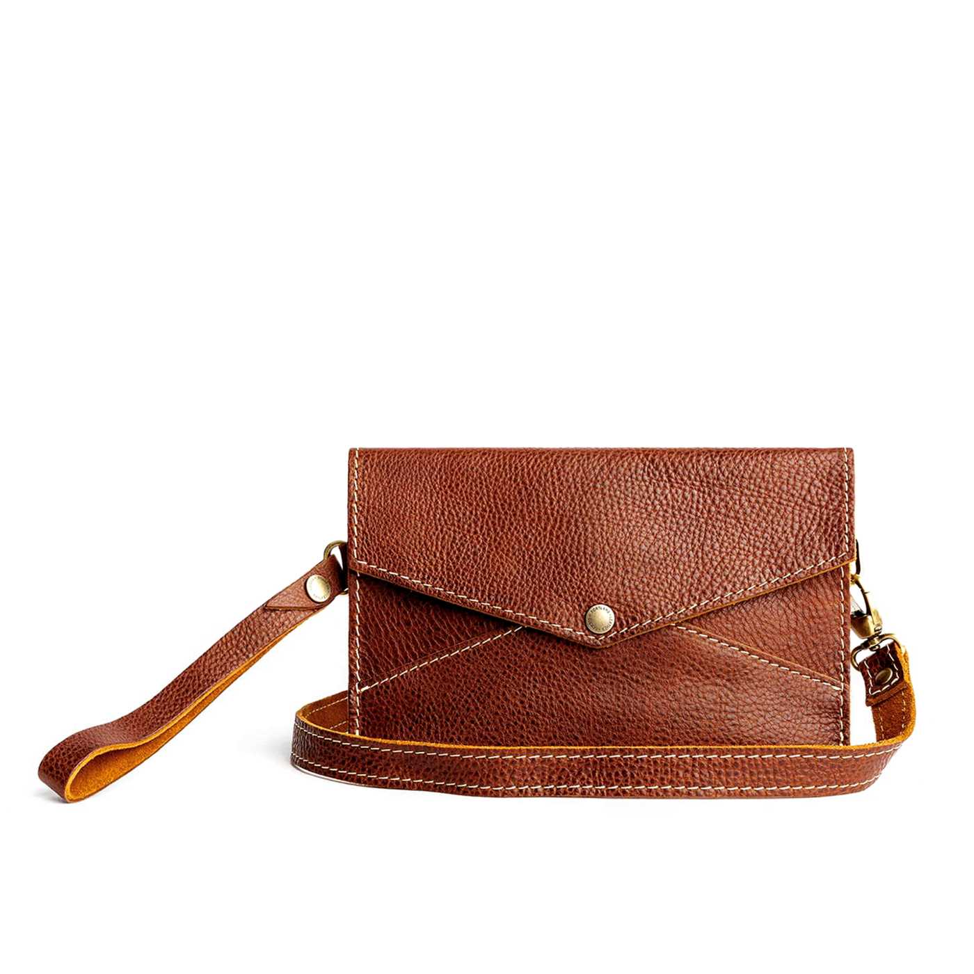 Convertible Crossbody Bag with Removable Wristlet & Card Slots | Envelope