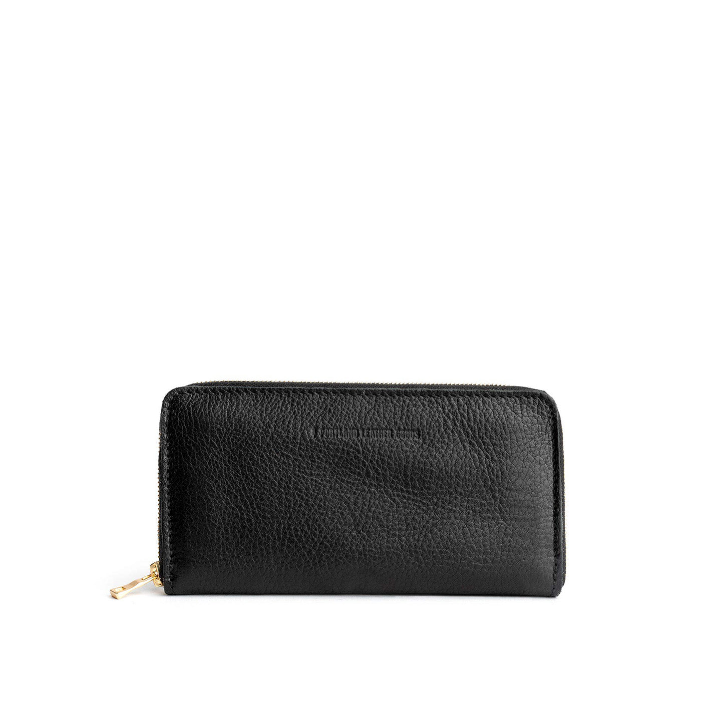 Leather Accordion Zip Wallet with 8 Card Slots & Coin Pocket | Handcrafted