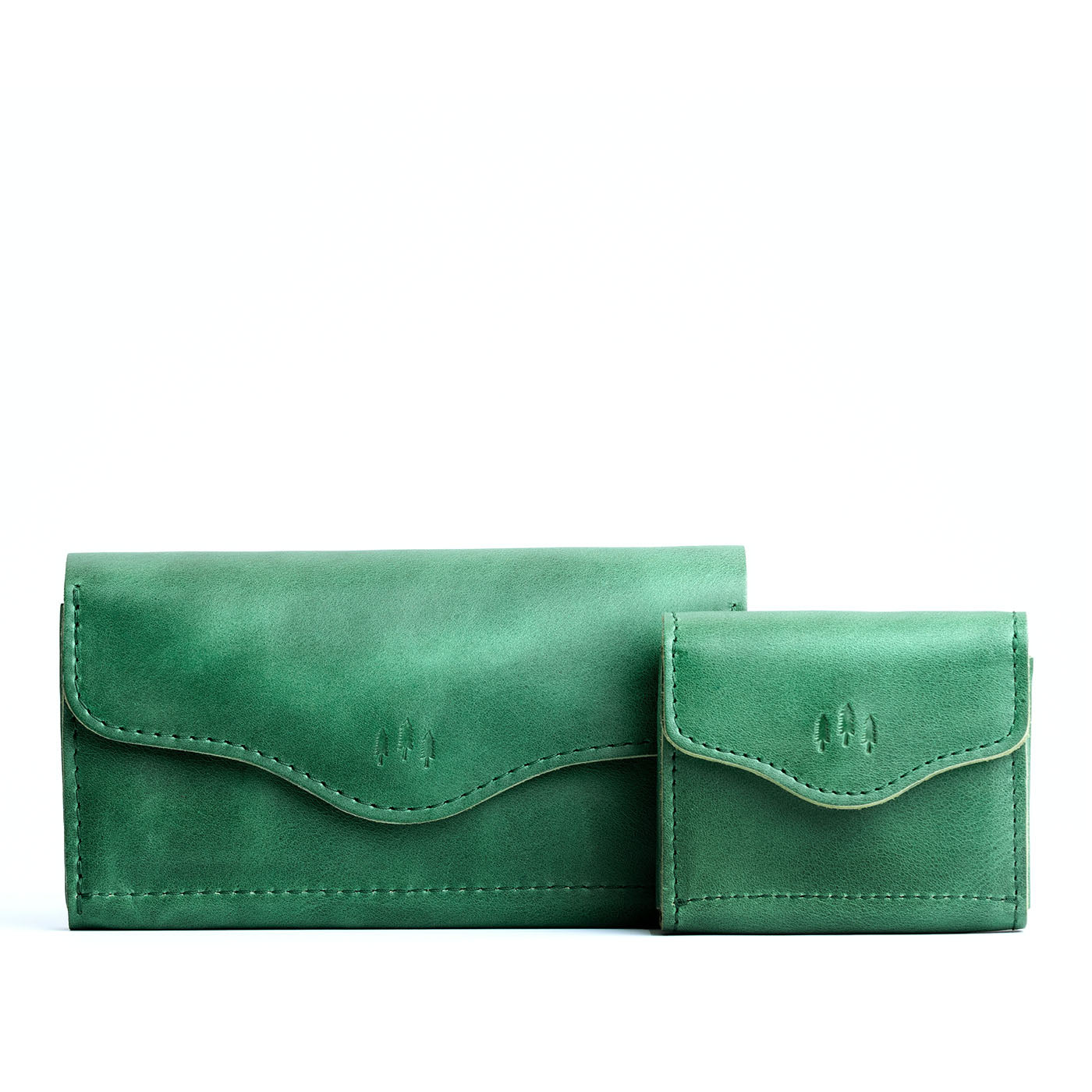 Expandable Leather Wallet with Snap Closure & Coin Pocket | Bozeman