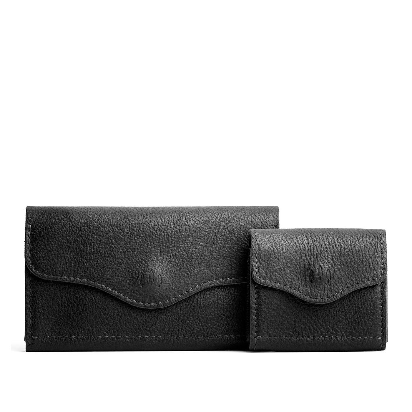Expandable Leather Wallet with Snap Closure & Coin Pocket | Bozeman