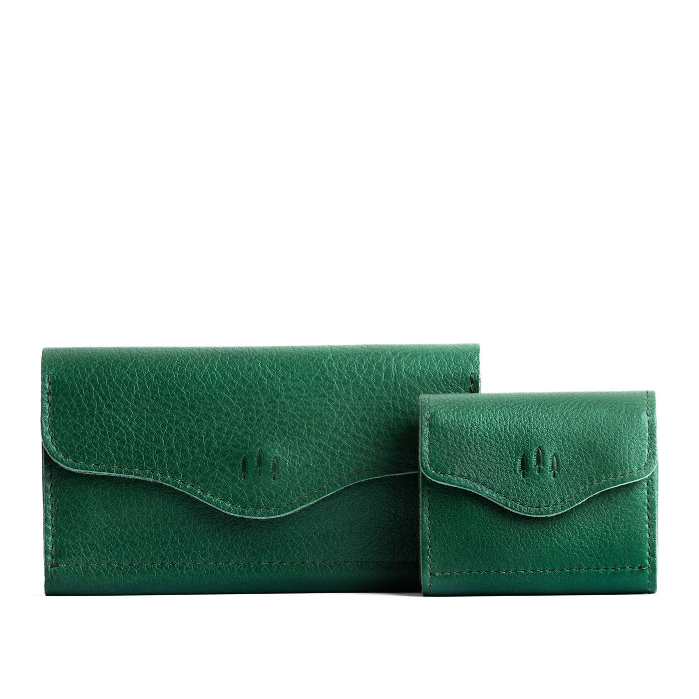 Expandable Leather Wallet with Snap Closure & Coin Pocket | Bozeman