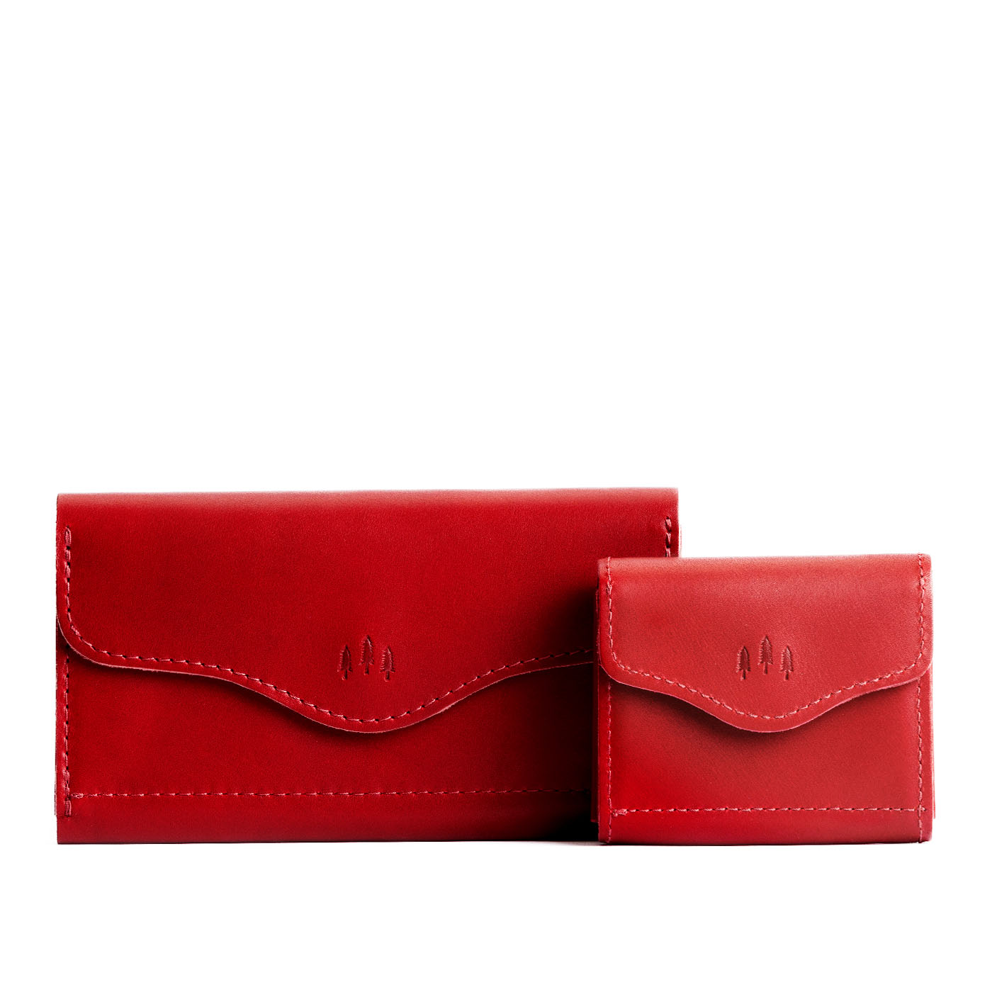 Expandable Leather Wallet with Snap Closure & Coin Pocket | Bozeman