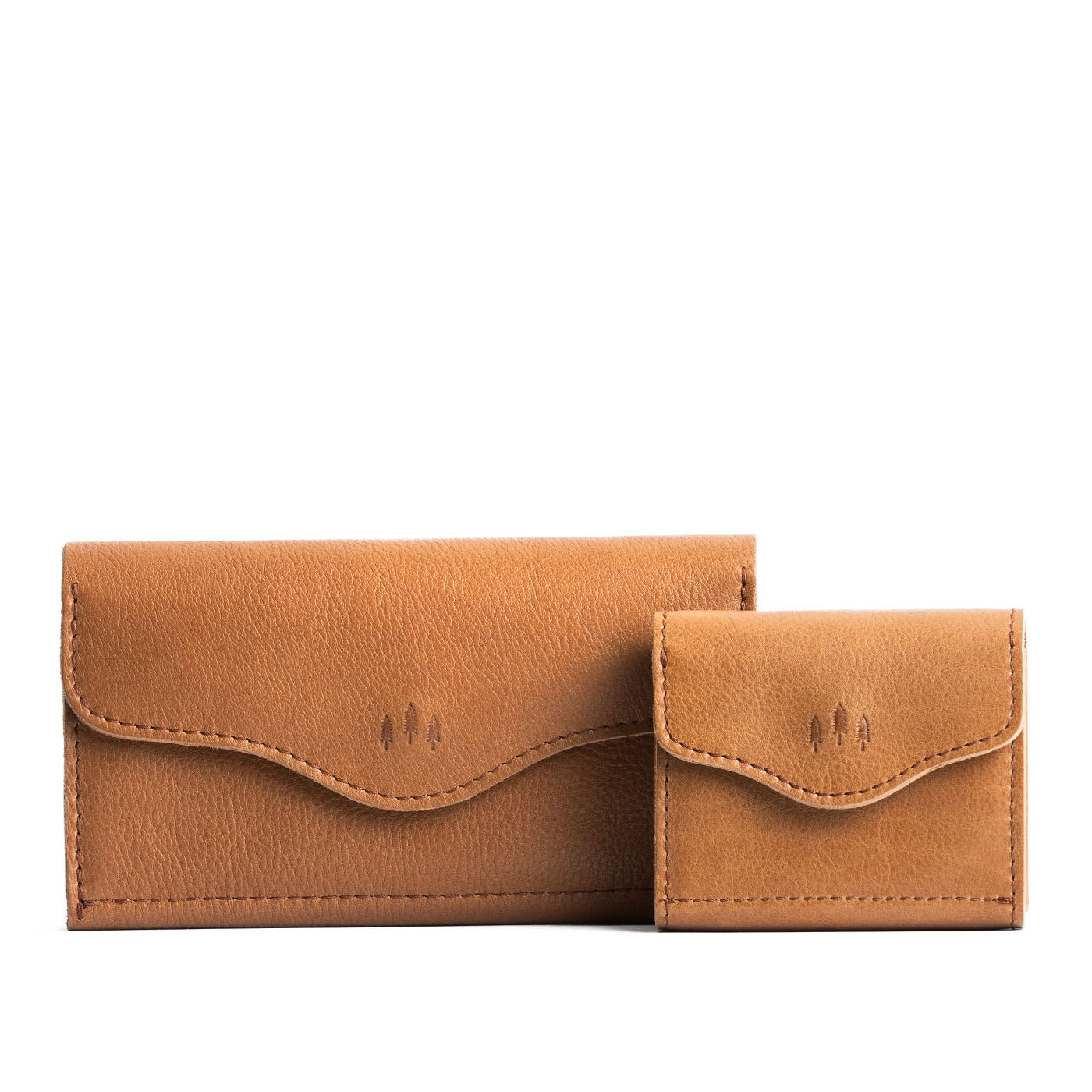 Expandable Leather Wallet with Snap Closure & Coin Pocket | Bozeman