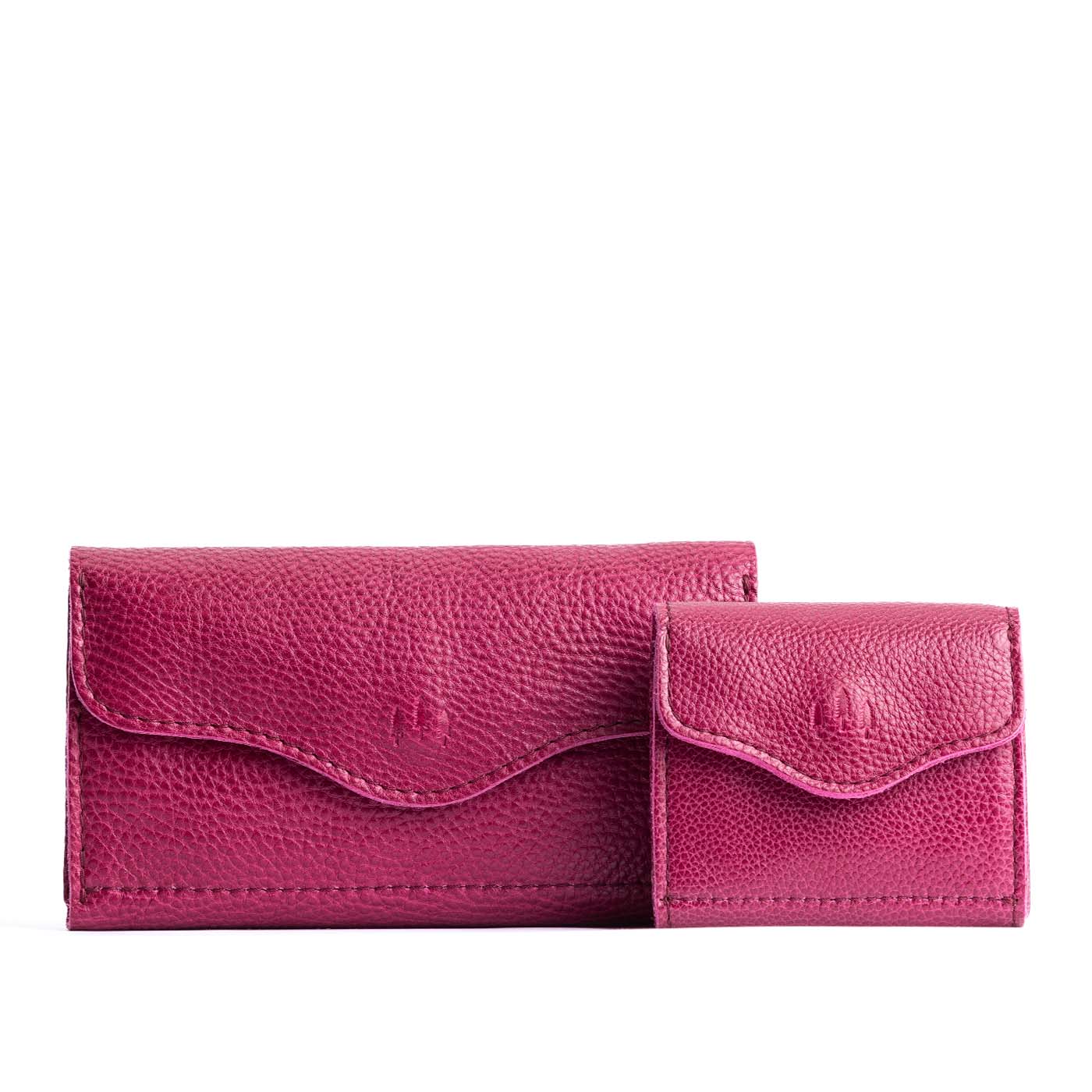 Expandable Leather Wallet with Snap Closure & Coin Pocket | Bozeman