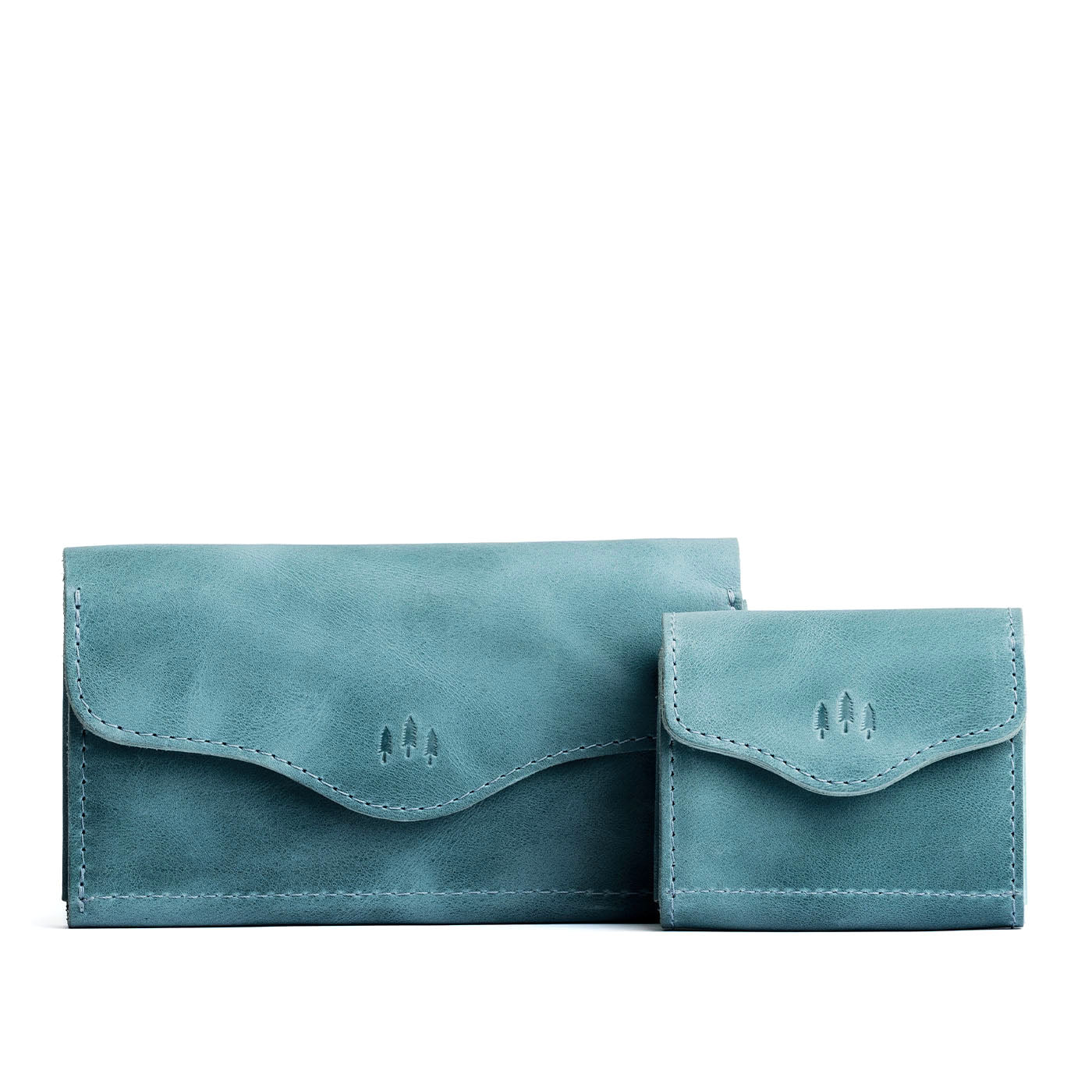 Expandable Leather Wallet with Snap Closure & Coin Pocket | Bozeman