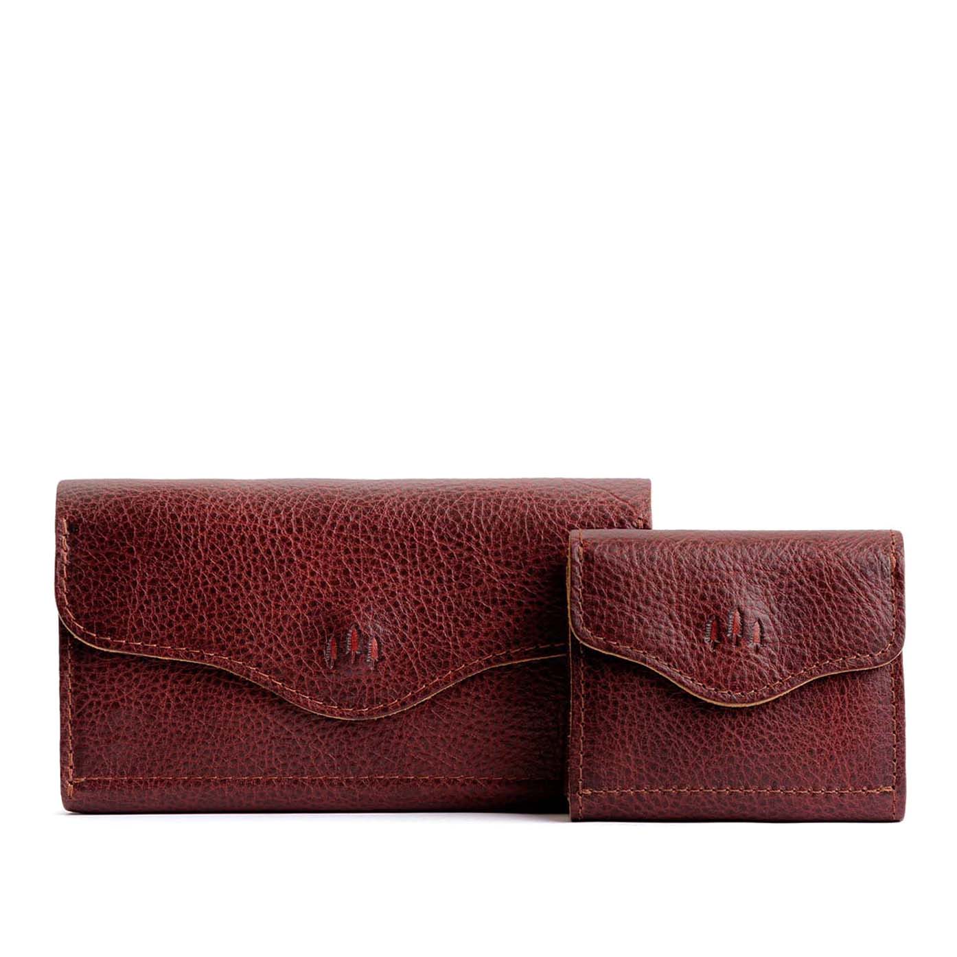 Expandable Leather Wallet with Snap Closure & Coin Pocket | Bozeman