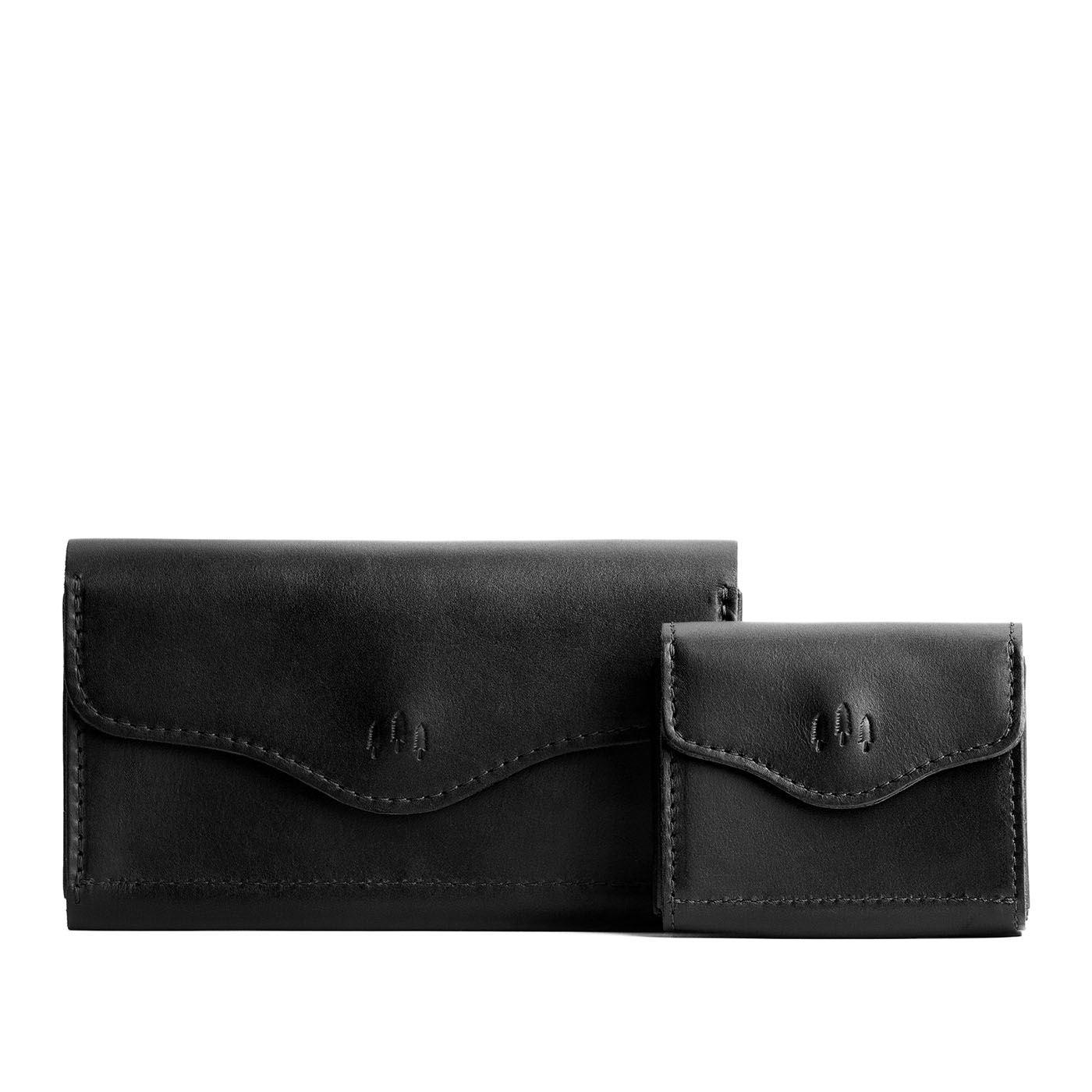 Expandable Leather Wallet with Snap Closure & Coin Pocket | Bozeman
