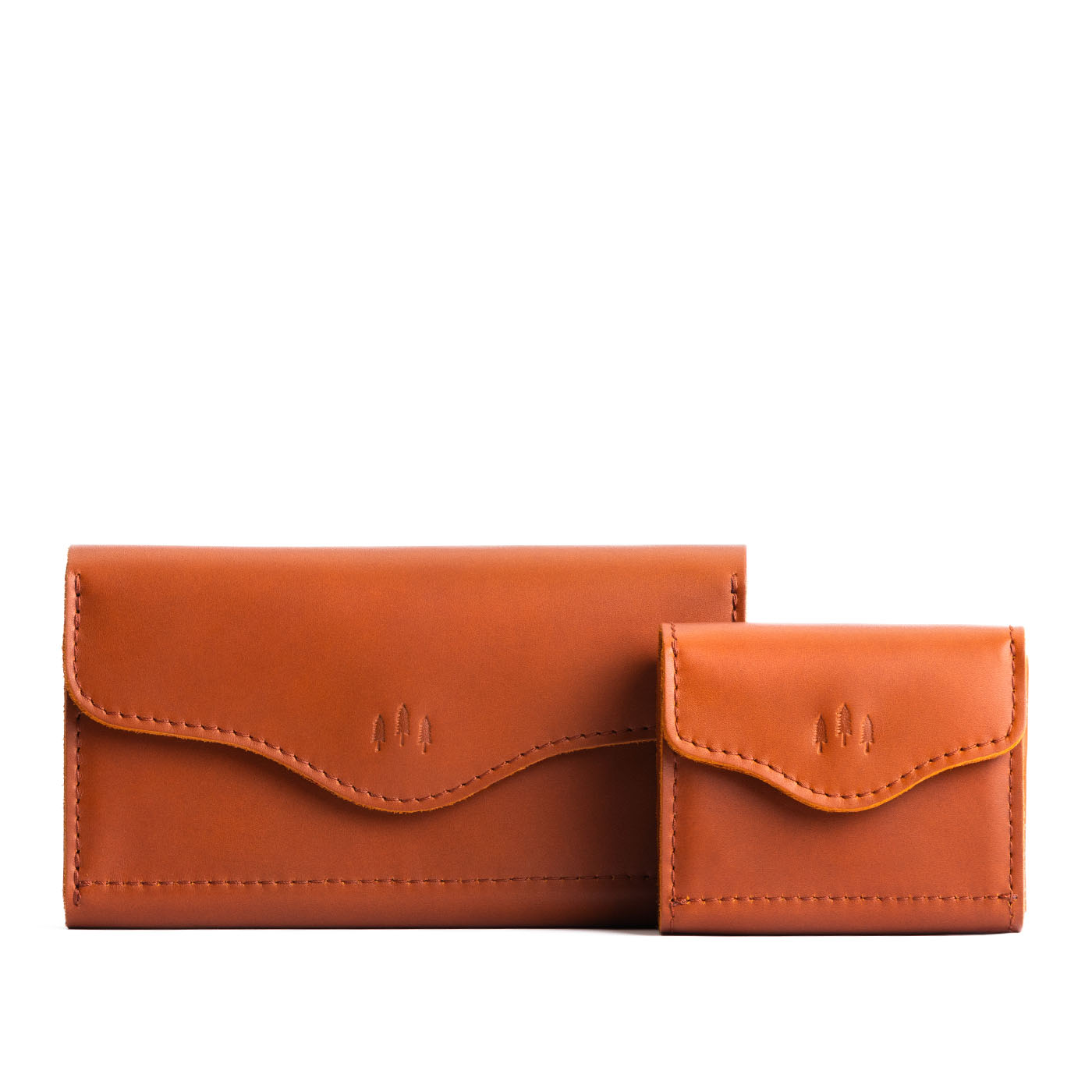 Expandable Leather Wallet with Snap Closure & Coin Pocket | Bozeman