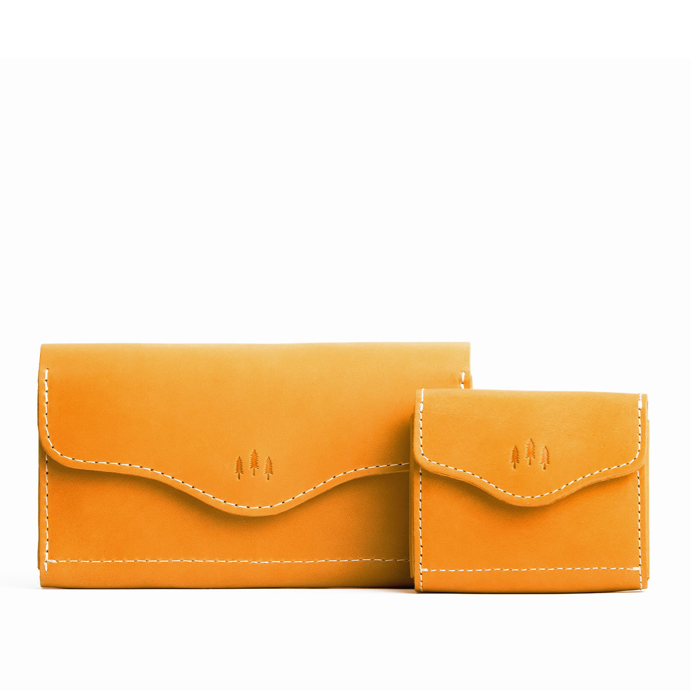 Expandable Leather Wallet with Snap Closure & Coin Pocket | Bozeman