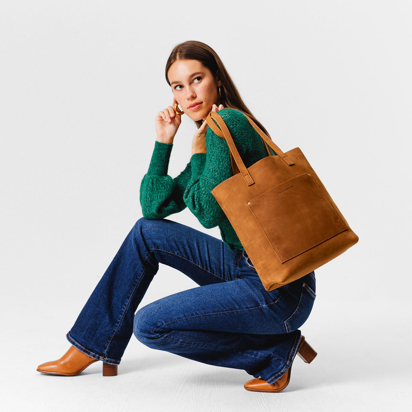 Adjustable Crossbody Tote with Removable Strap & Pockets | Almost Perfect