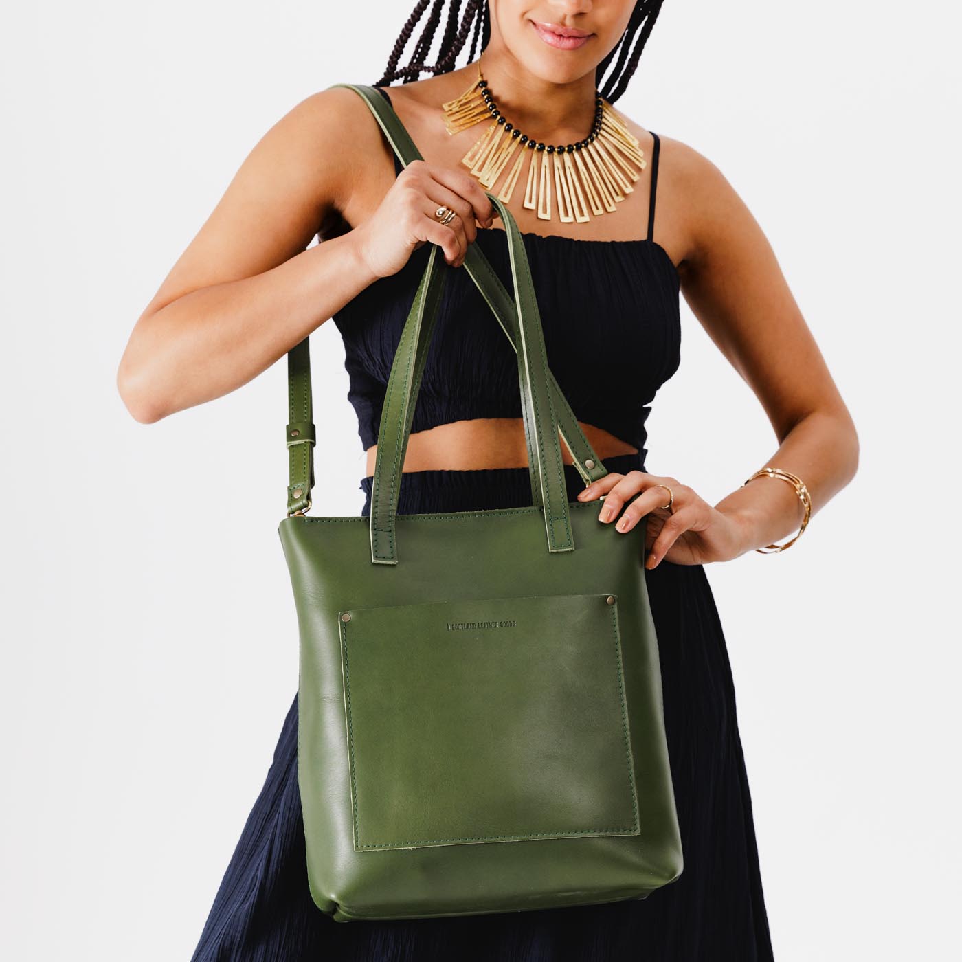 Adjustable Crossbody Tote with Removable Strap & Pockets | Almost Perfect