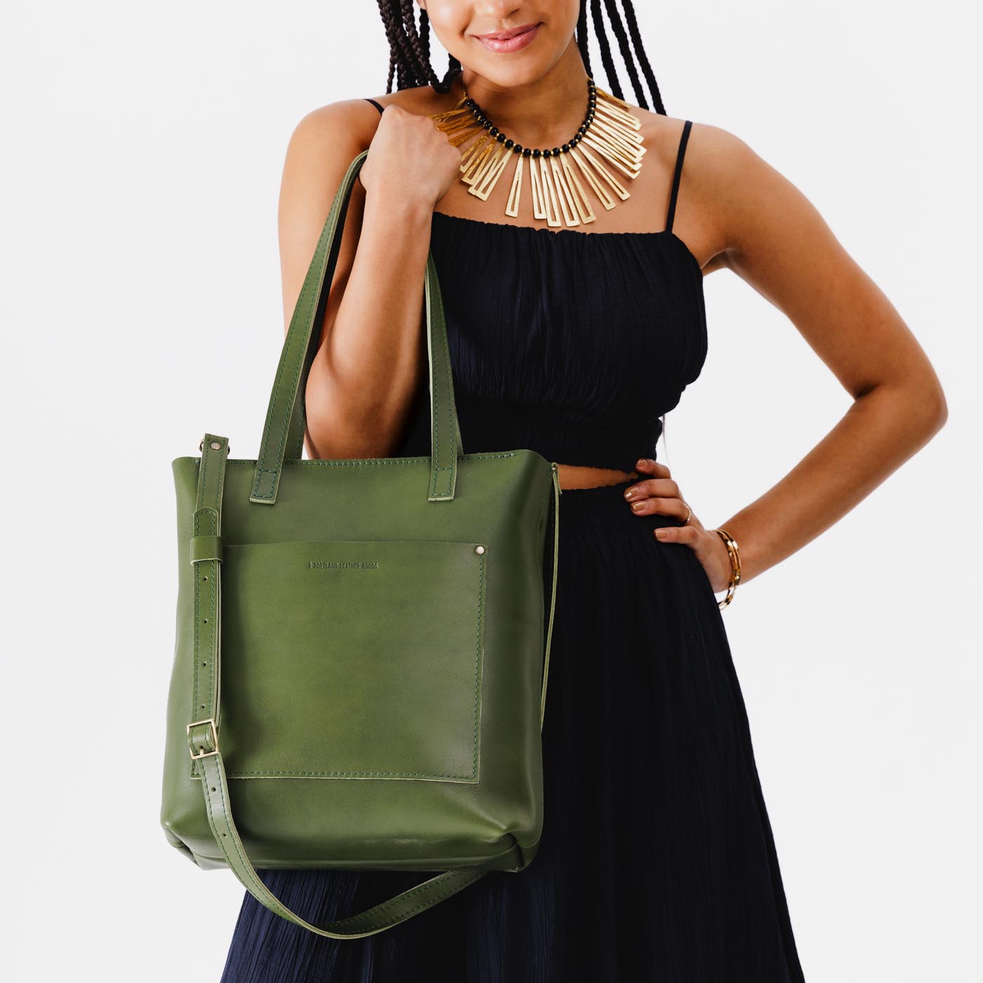 Adjustable Crossbody Tote with Removable Strap & Pockets | Almost Perfect