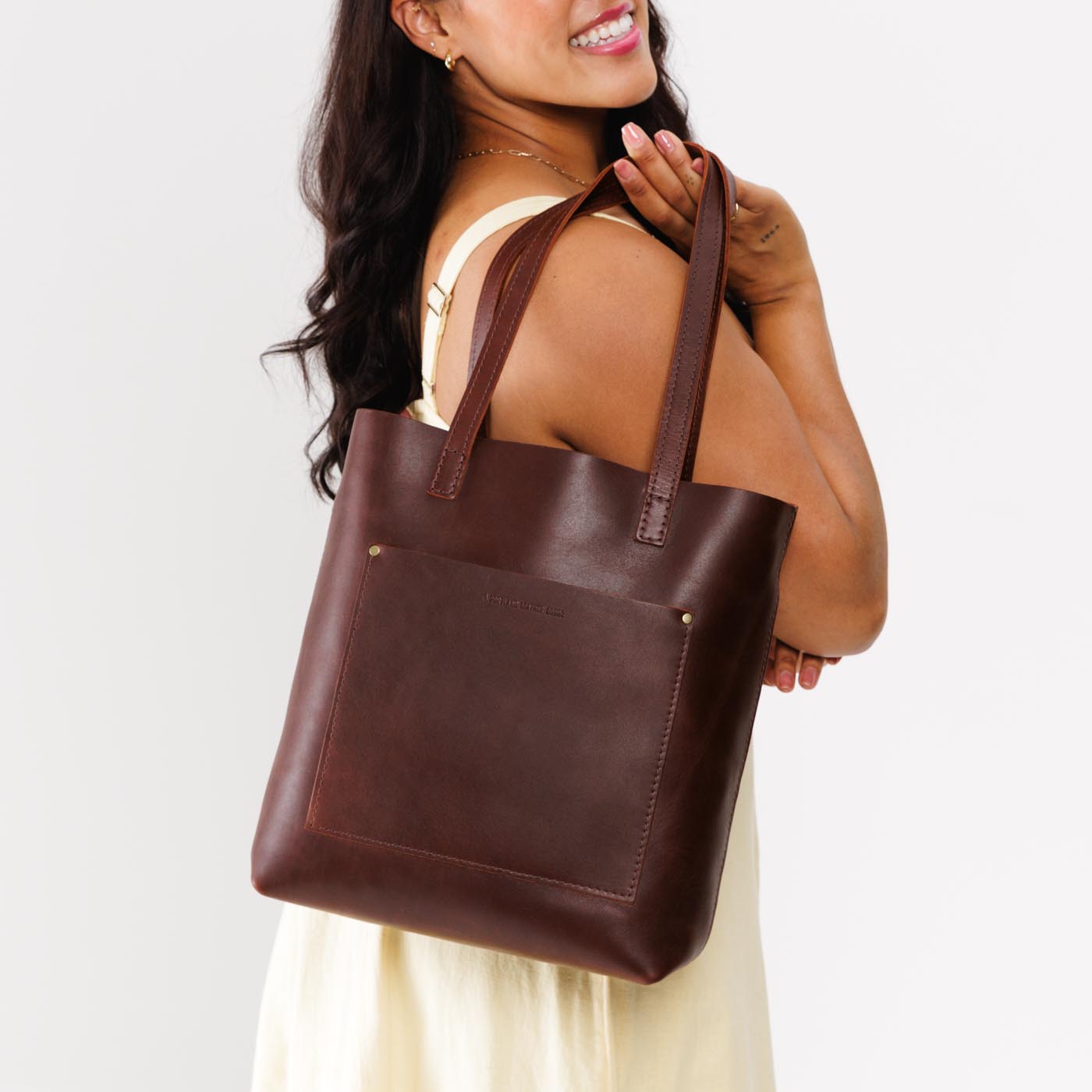 Adjustable Crossbody Tote with Removable Strap & Pockets | Almost Perfect