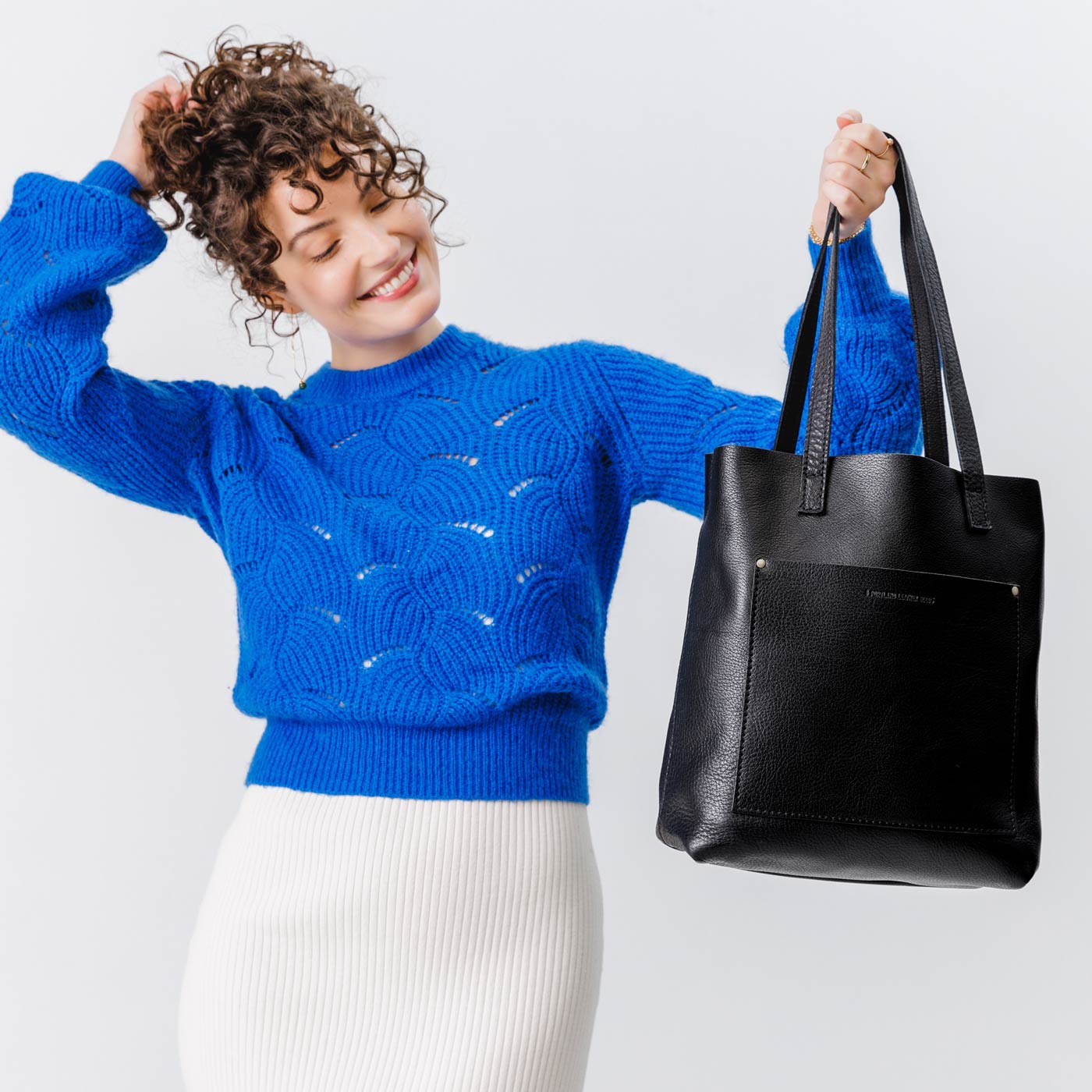 Adjustable Crossbody Tote with Removable Strap & Pockets | Almost Perfect