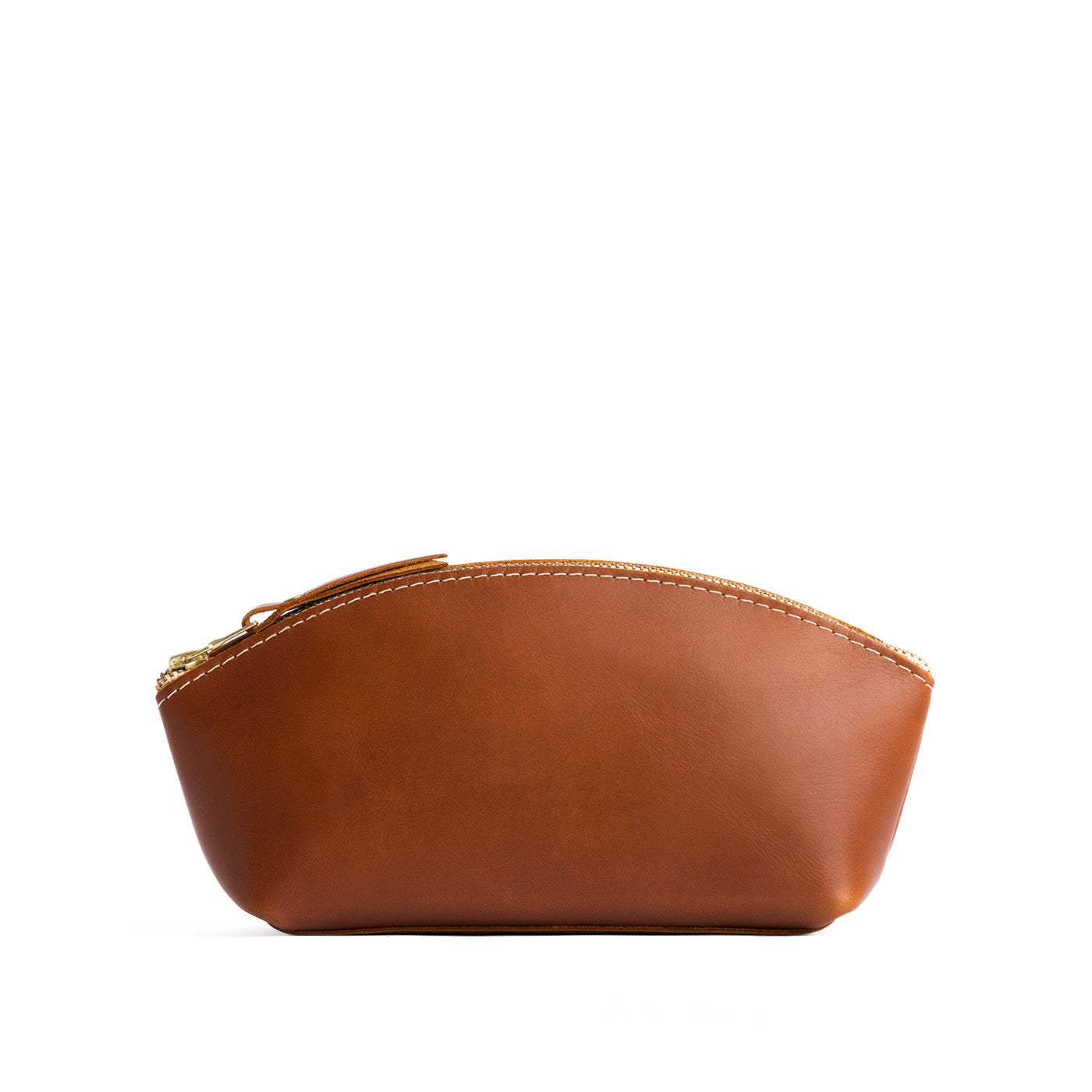 Minimalist Suede Makeup Bag with Watertight Interior | Eclipse