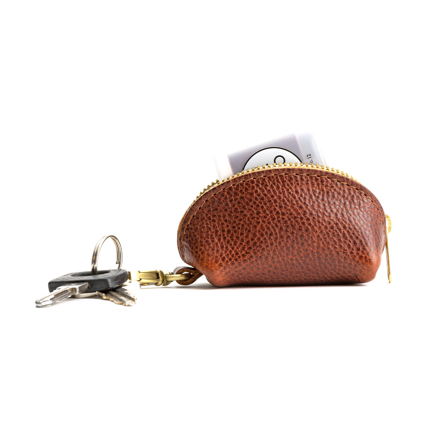 Taco Keychain with Swivel Clasp & Zipper Closure | Mini Taco Pouch