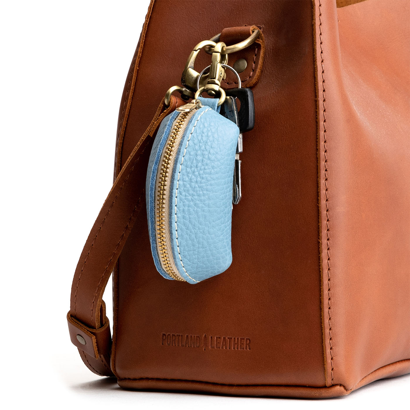 Taco Keychain with Swivel Clasp & Zipper Closure | Mini Taco Pouch