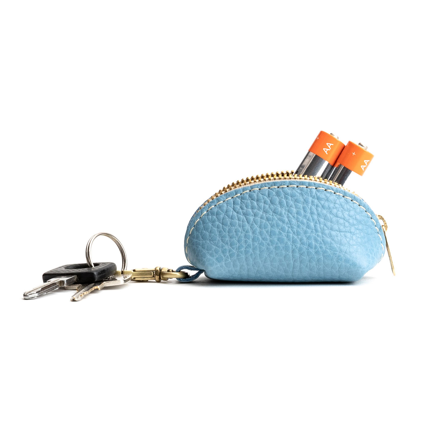 Taco Keychain with Swivel Clasp & Zipper Closure | Mini Taco Pouch