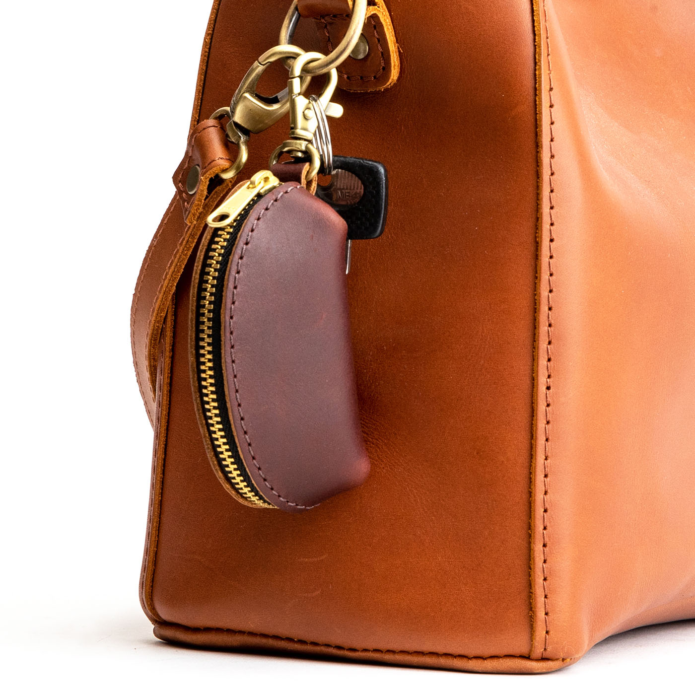 Taco Keychain with Swivel Clasp & Zipper Closure | Mini Taco Pouch