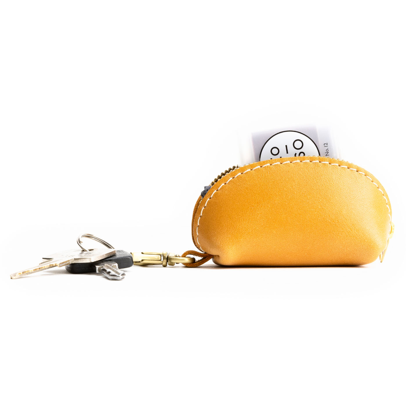 Taco Keychain with Swivel Clasp & Zipper Closure | Mini Taco Pouch