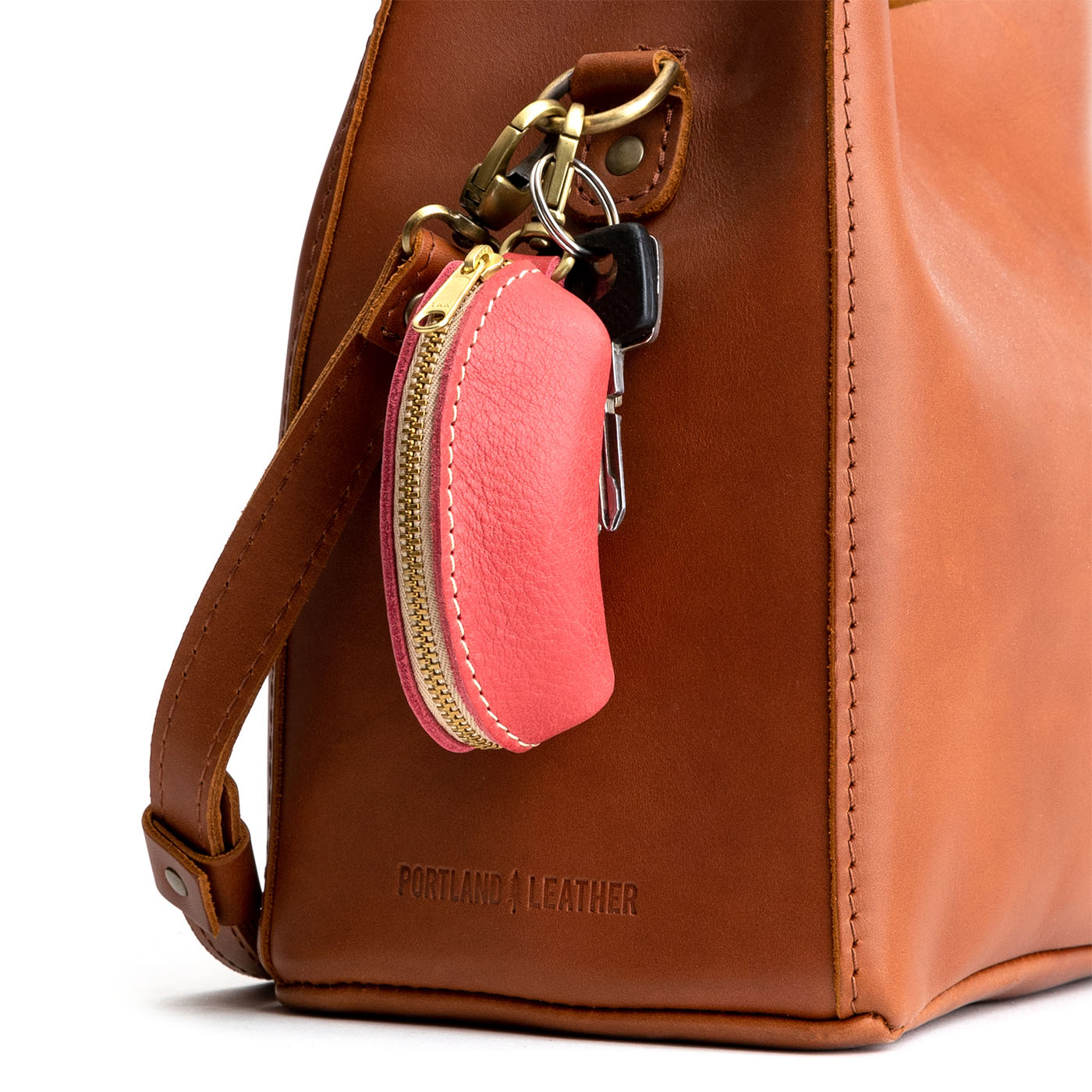 Taco Keychain with Swivel Clasp & Zipper Closure | Mini Taco Pouch