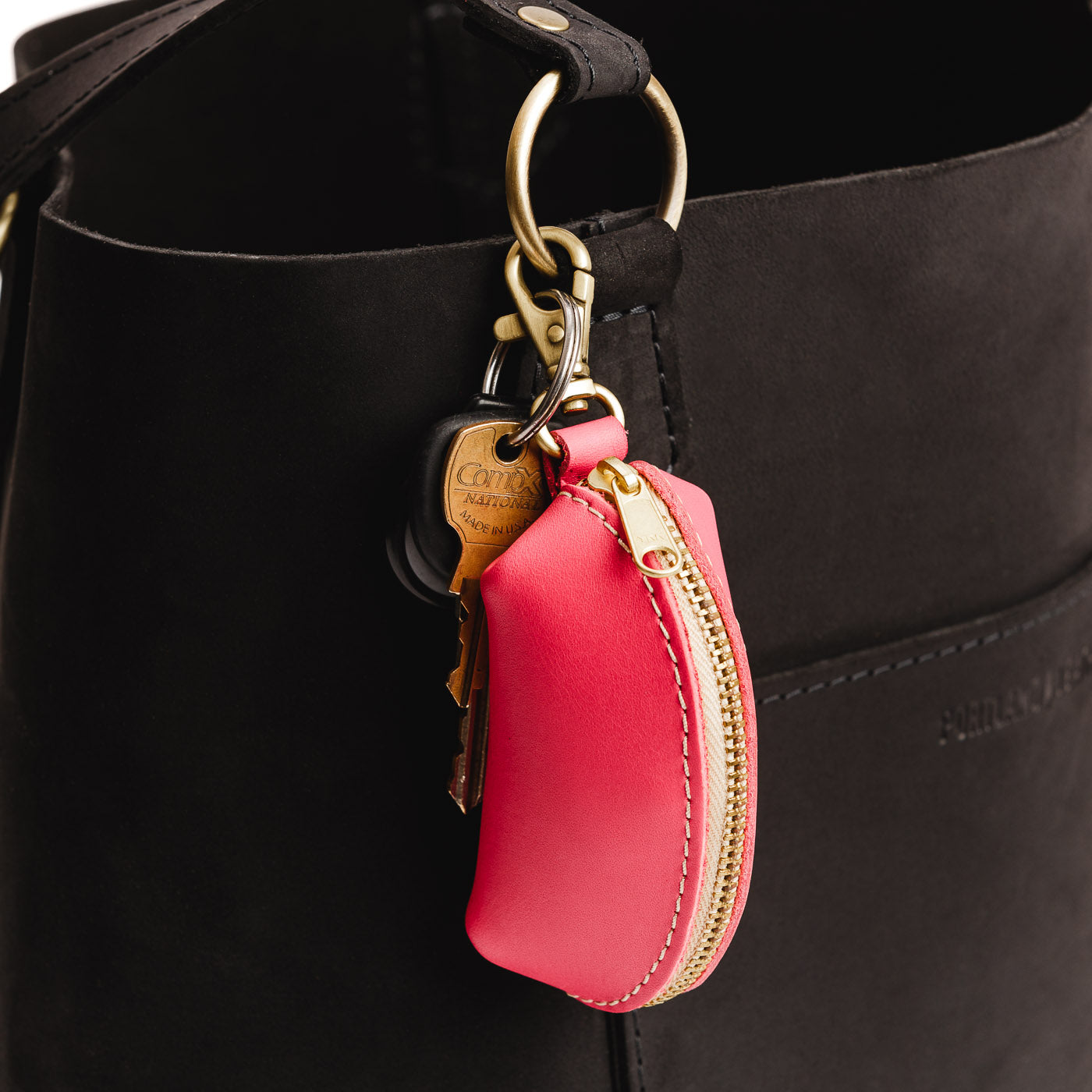 Taco Keychain with Swivel Clasp & Zipper Closure | Mini Taco Pouch
