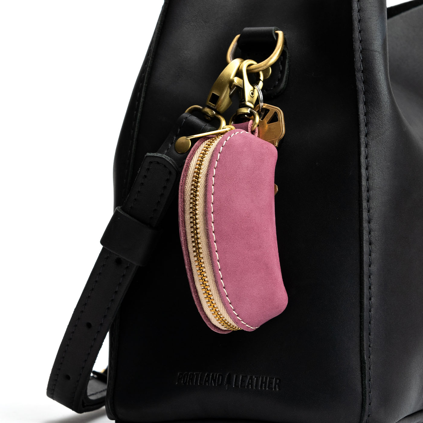Taco Keychain with Swivel Clasp & Zipper Closure | Mini Taco Pouch