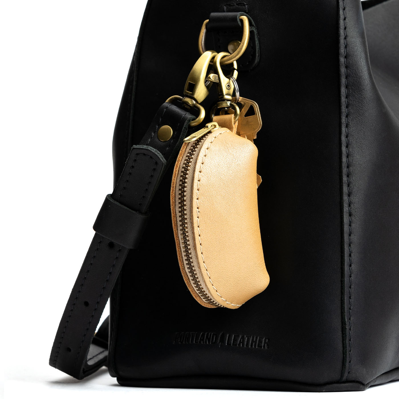 Taco Keychain with Swivel Clasp & Zipper Closure | Mini Taco Pouch