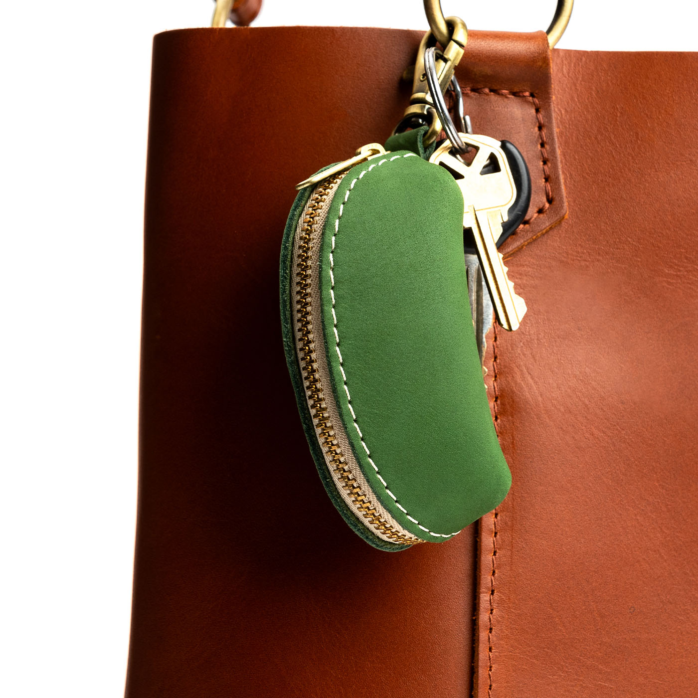 Taco Keychain with Swivel Clasp & Zipper Closure | Mini Taco Pouch