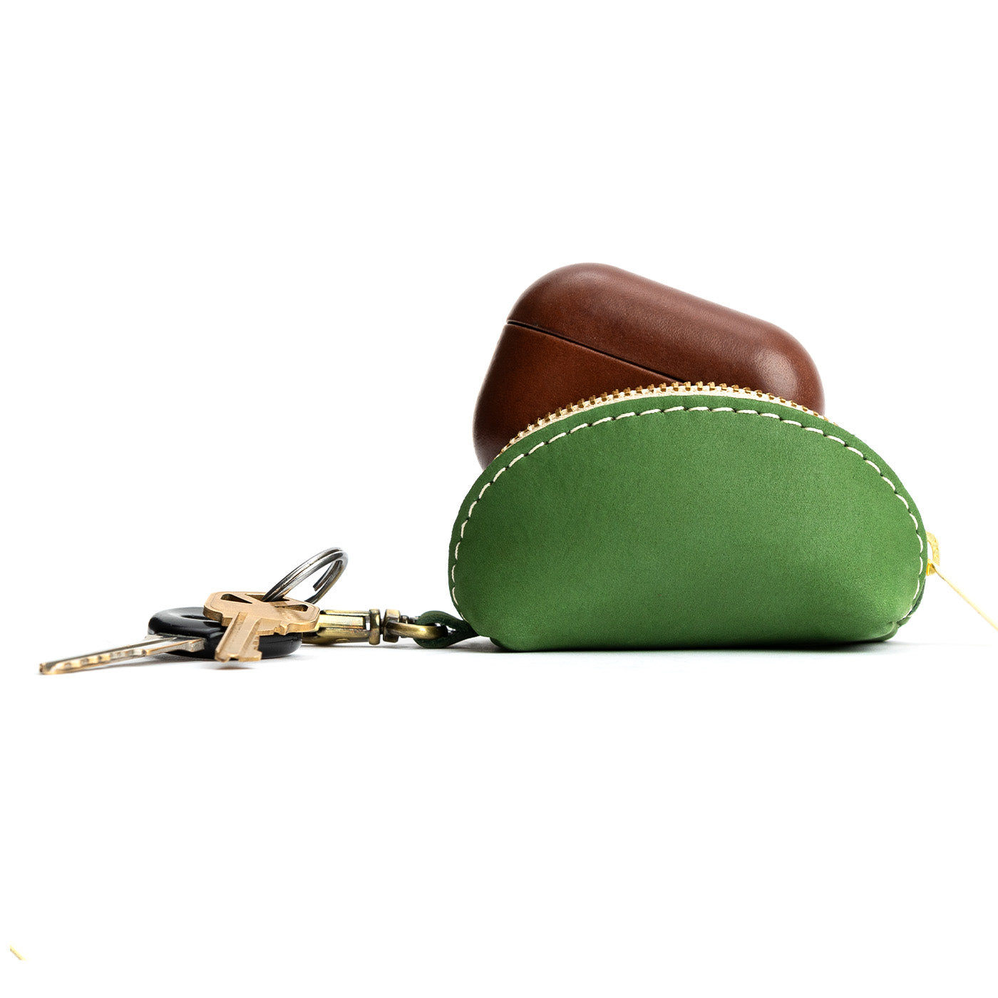 Taco Keychain with Swivel Clasp & Zipper Closure | Mini Taco Pouch