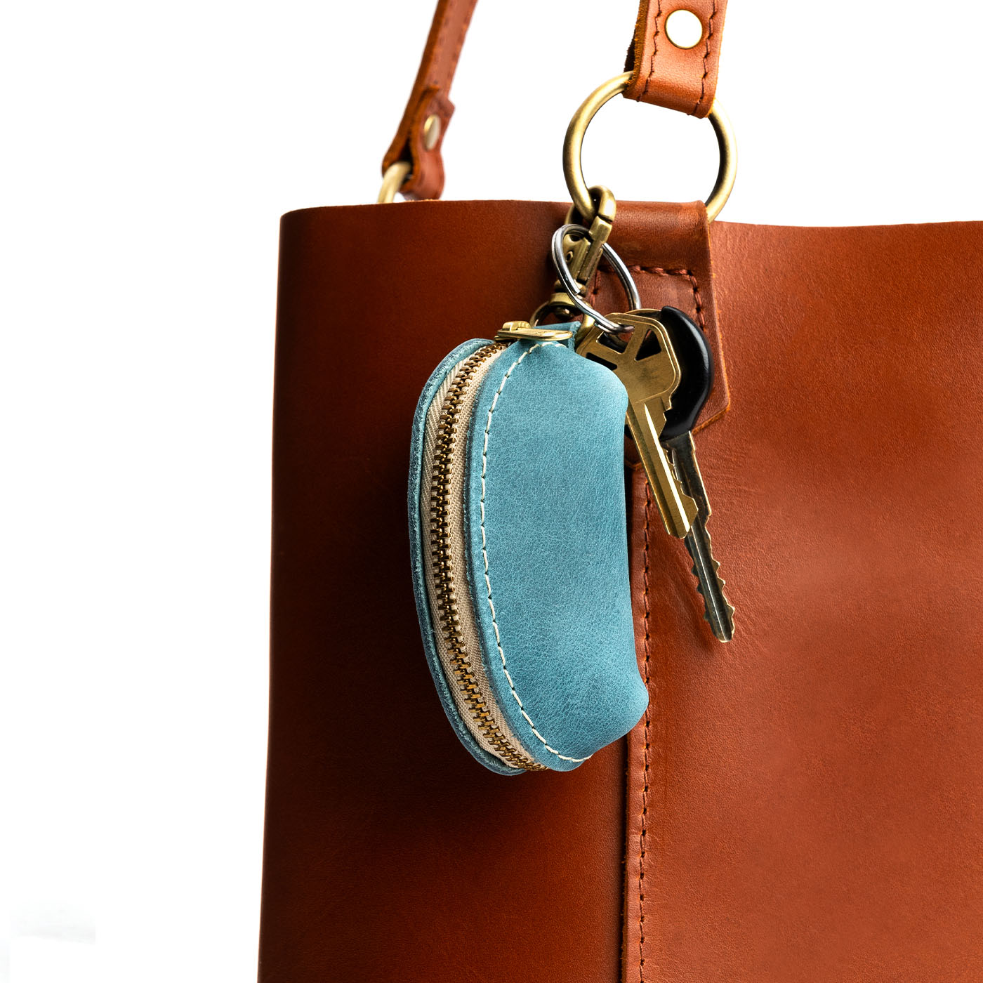 Taco Keychain with Swivel Clasp & Zipper Closure | Mini Taco Pouch