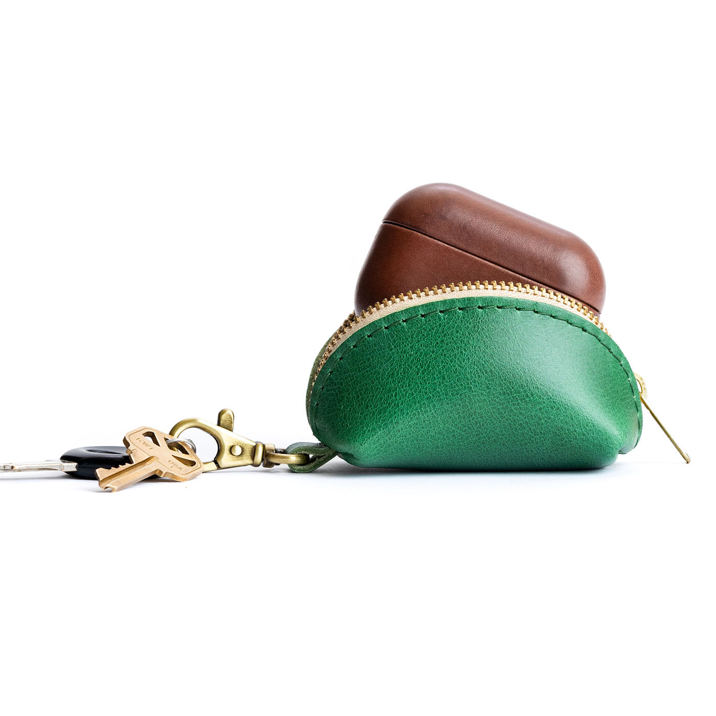Taco Keychain with Swivel Clasp & Zipper Closure | Mini Taco Pouch
