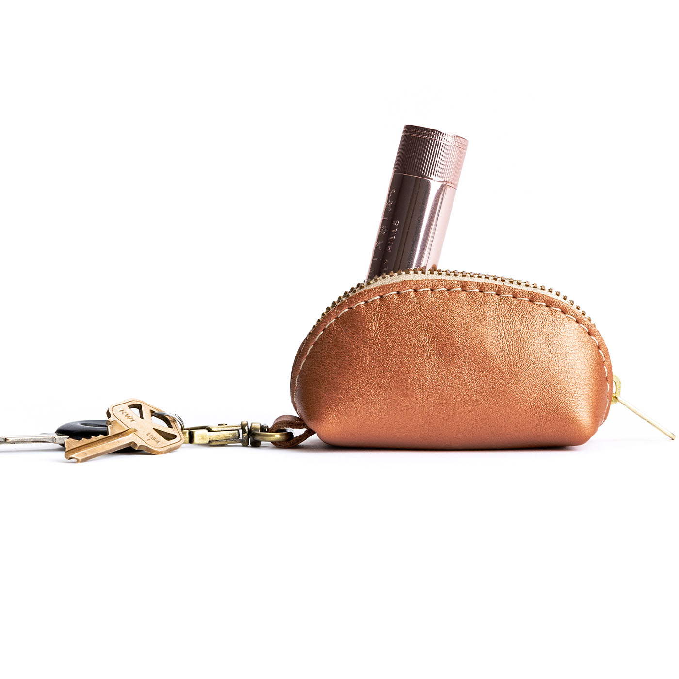 Taco Keychain with Swivel Clasp & Zipper Closure | Mini Taco Pouch