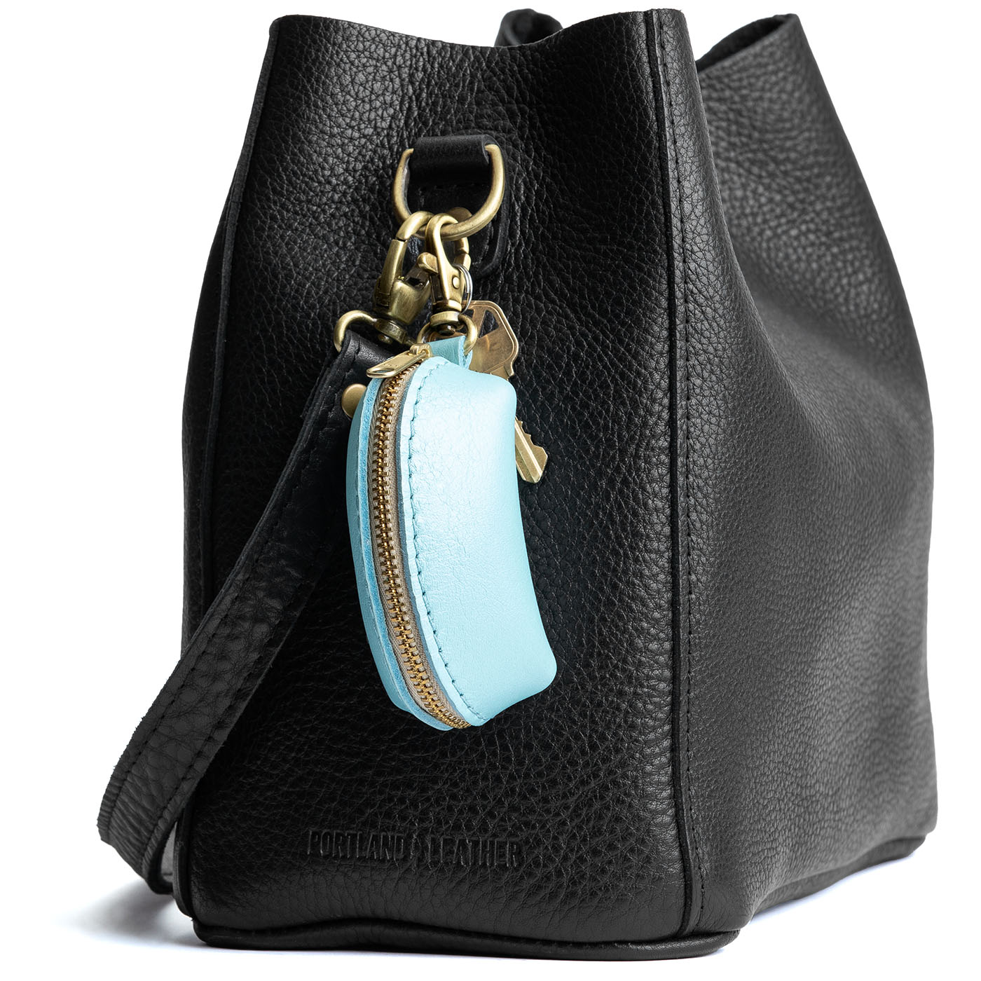 Taco Keychain with Swivel Clasp & Zipper Closure | Mini Taco Pouch
